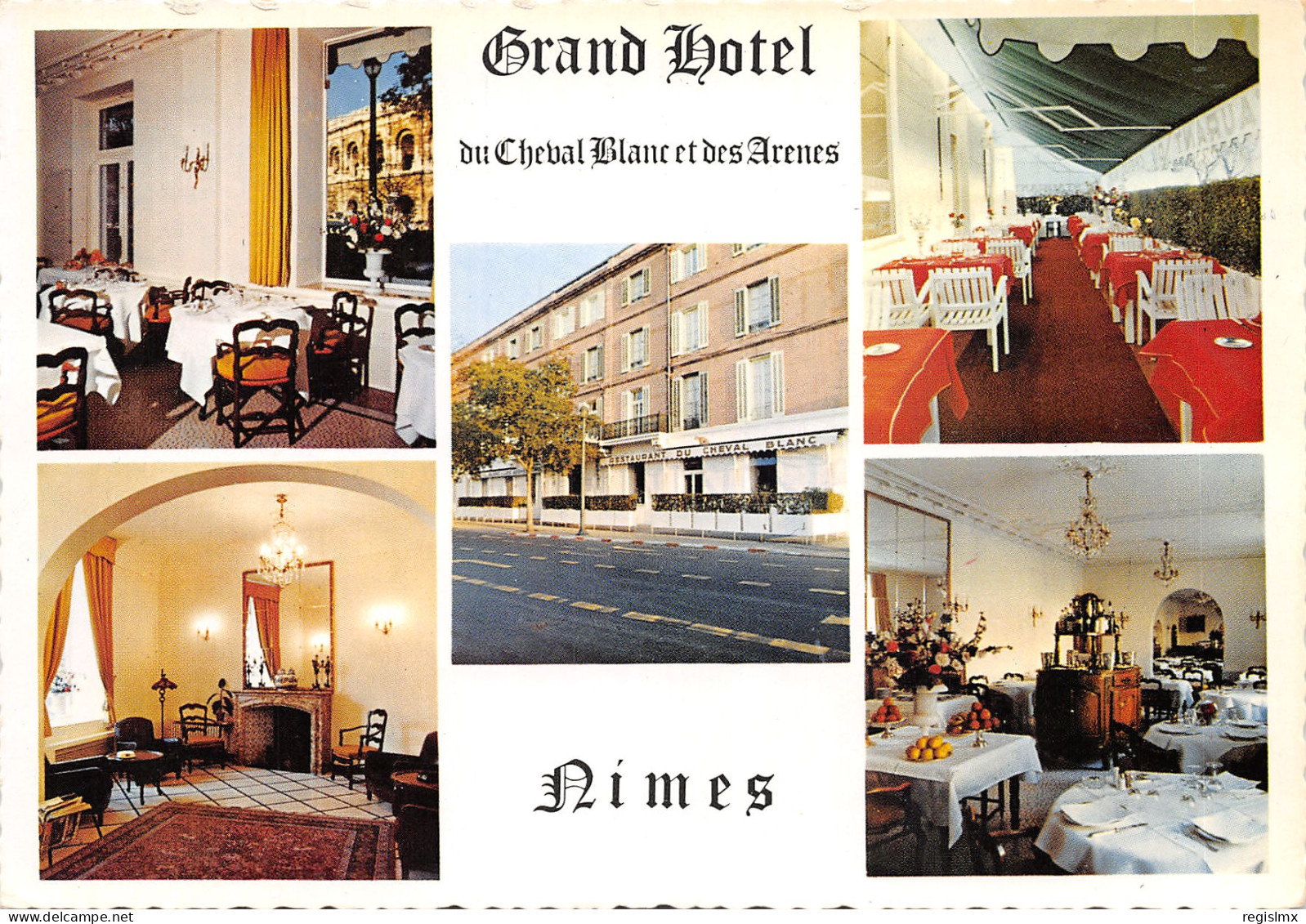 30-NIMES-GRAND HOTEL DU CHEVAL-N°541-D/0121 - Nîmes