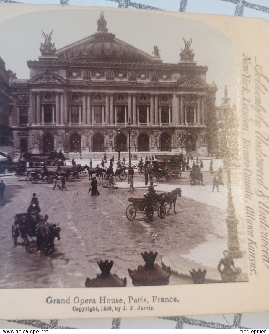 Le Grand Opéra, Paris, France. Underwood Stéréo - Stereoskope - Stereobetrachter