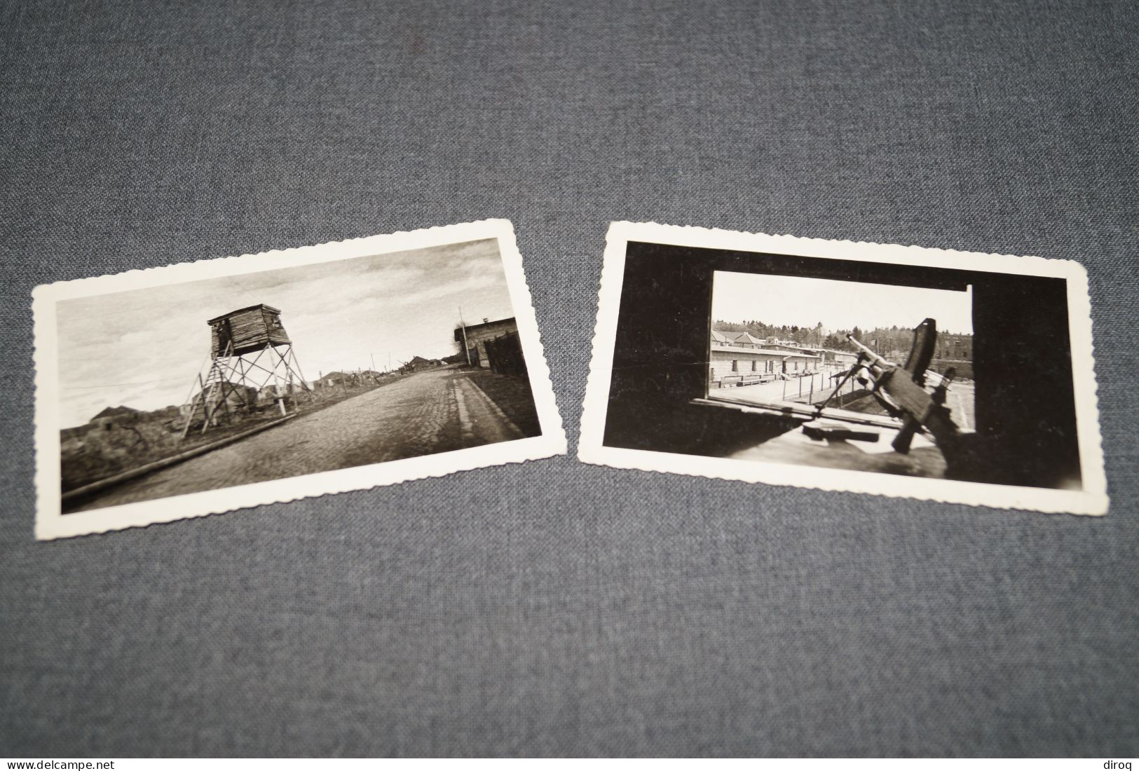 Camps D'Elsenborne,2 Photos Originales, 11,5 Cm. / 7 Cm. - Krieg, Militär