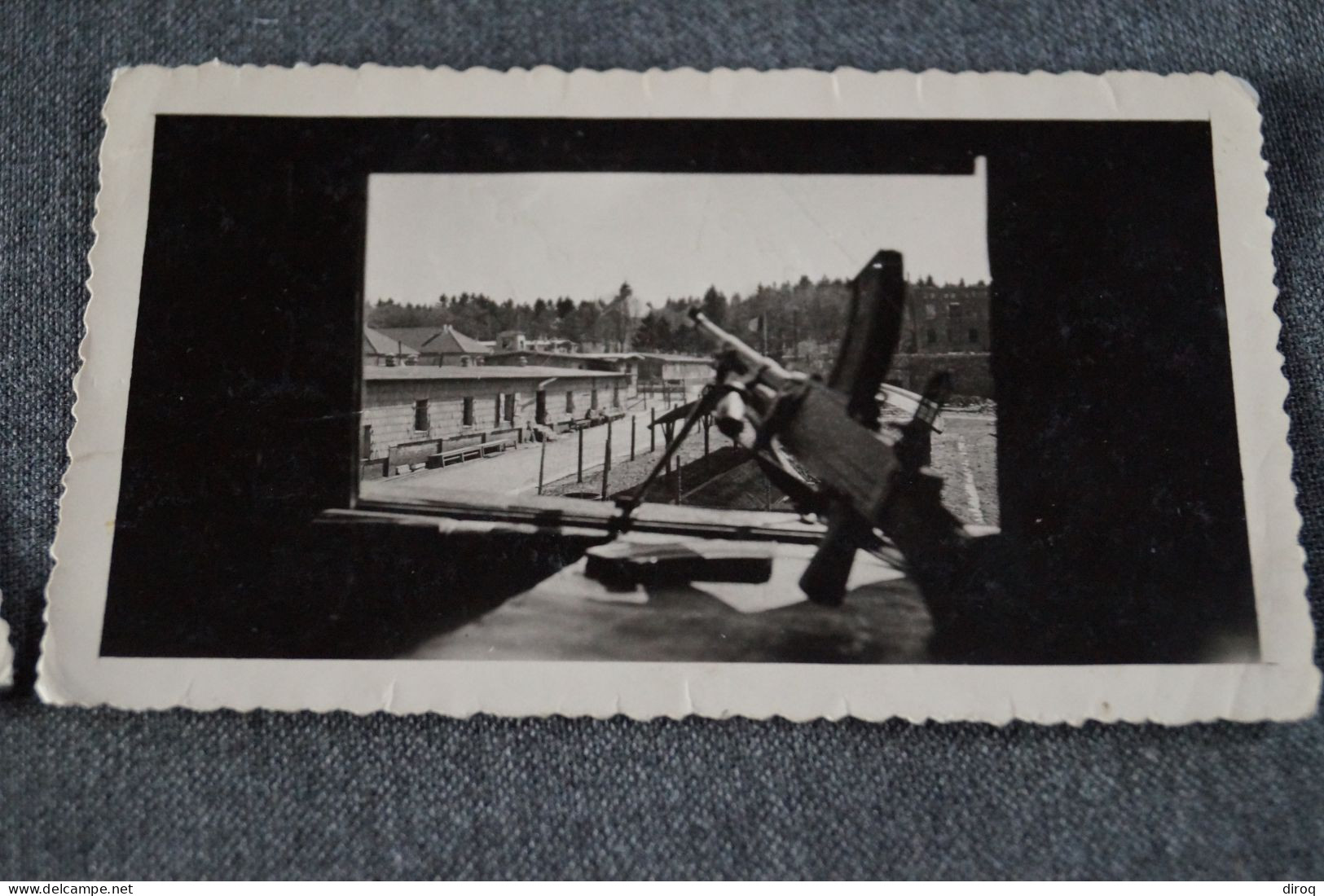 Camps D'Elsenborne,2 Photos Originales, 11,5 Cm. / 7 Cm. - War, Military