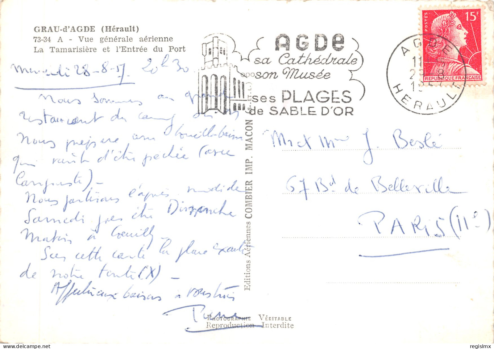 34-GRAU D AGDE-N°542-A/0385 - Other & Unclassified