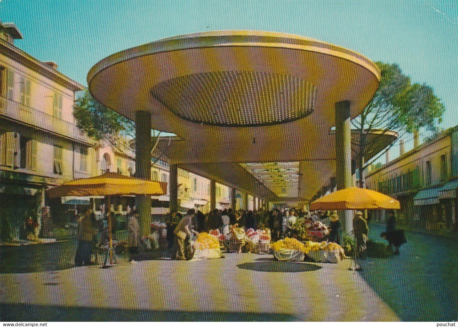 ALnw 9-(06) NICE - LE MARCHE AUX FLEURS - ANIMATION - EDIT. ALTARI , NICE  - 2 SCANS - Markets, Festivals