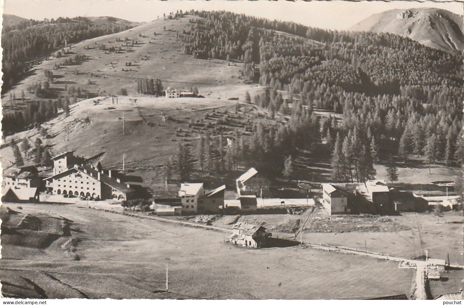 ALnw 9-(06) VALBERG - VUE GENERALE VERS LA CROIX DU SAPET - 2 SCANS - Altri & Non Classificati