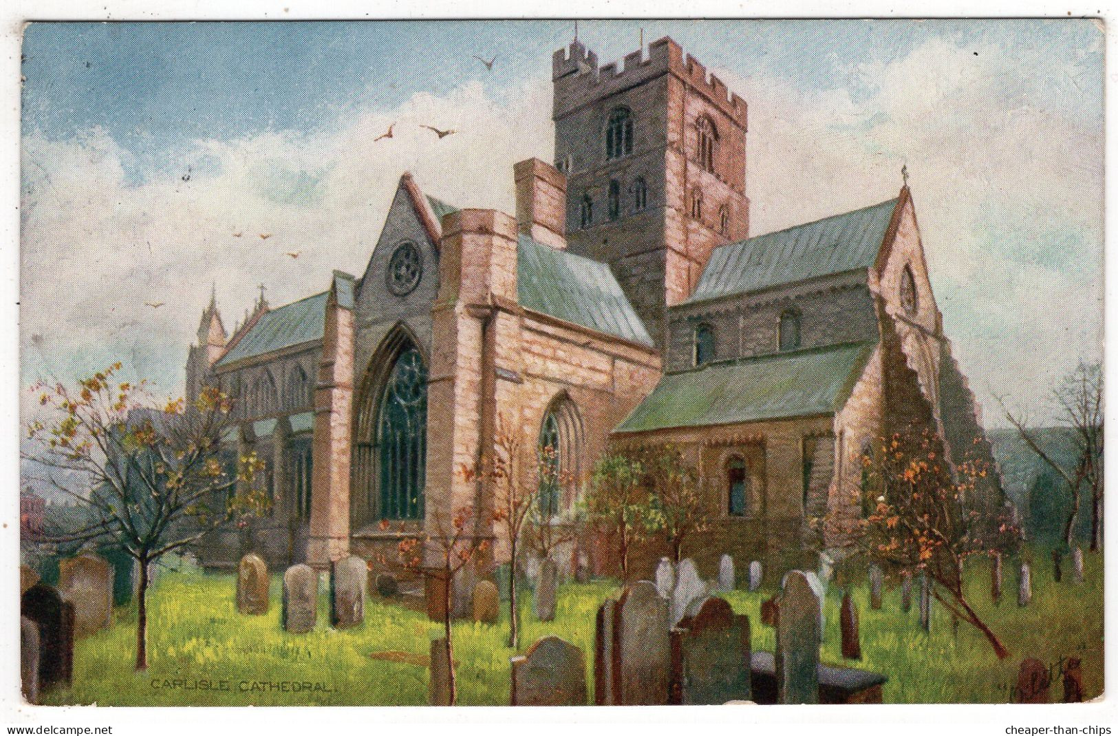 CARLISLE Cathedral - Tuck Oilette 7290 - Carlisle