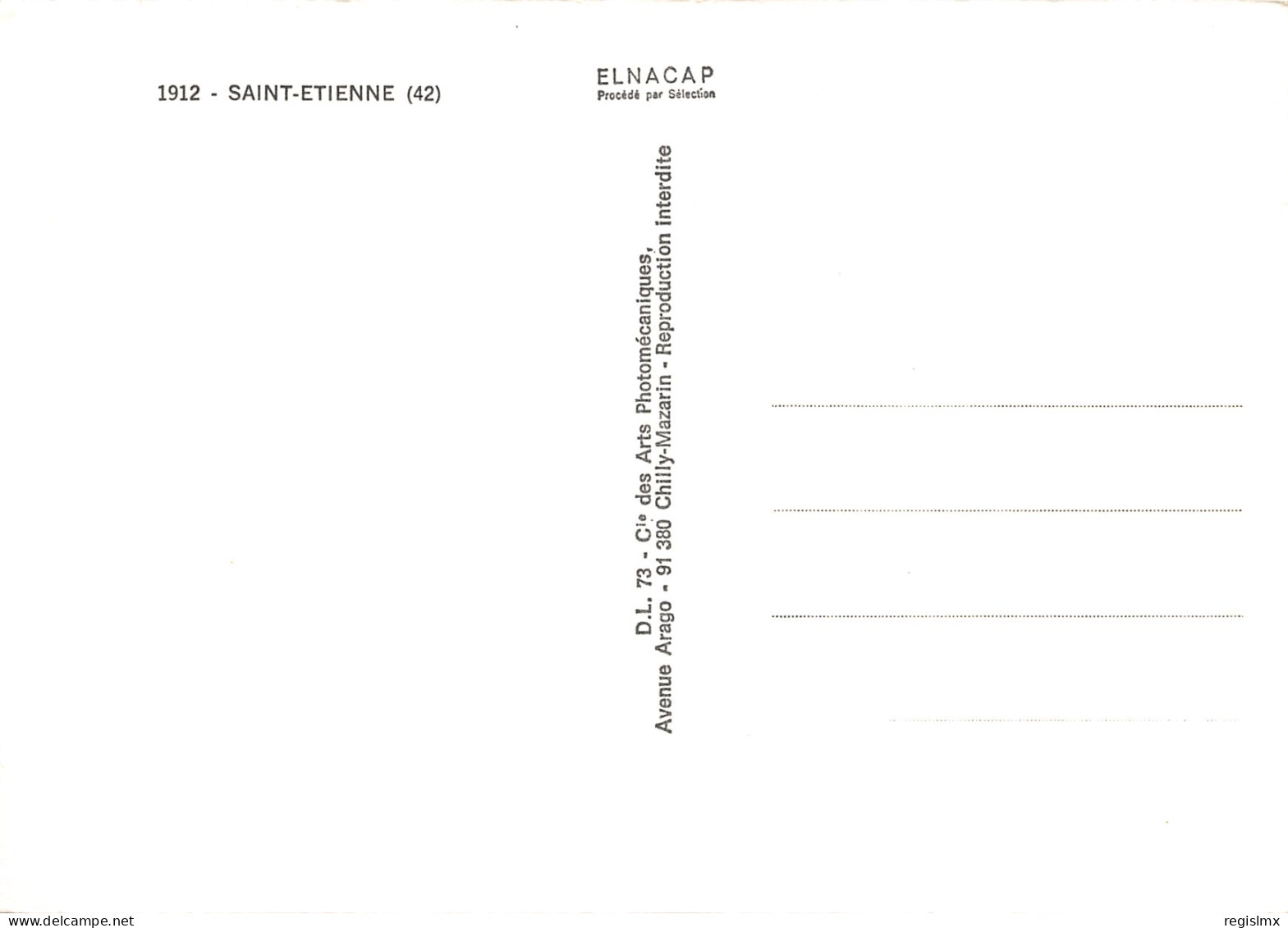 42-SAINT ETIENNE-N°543-A/0257 - Saint Etienne