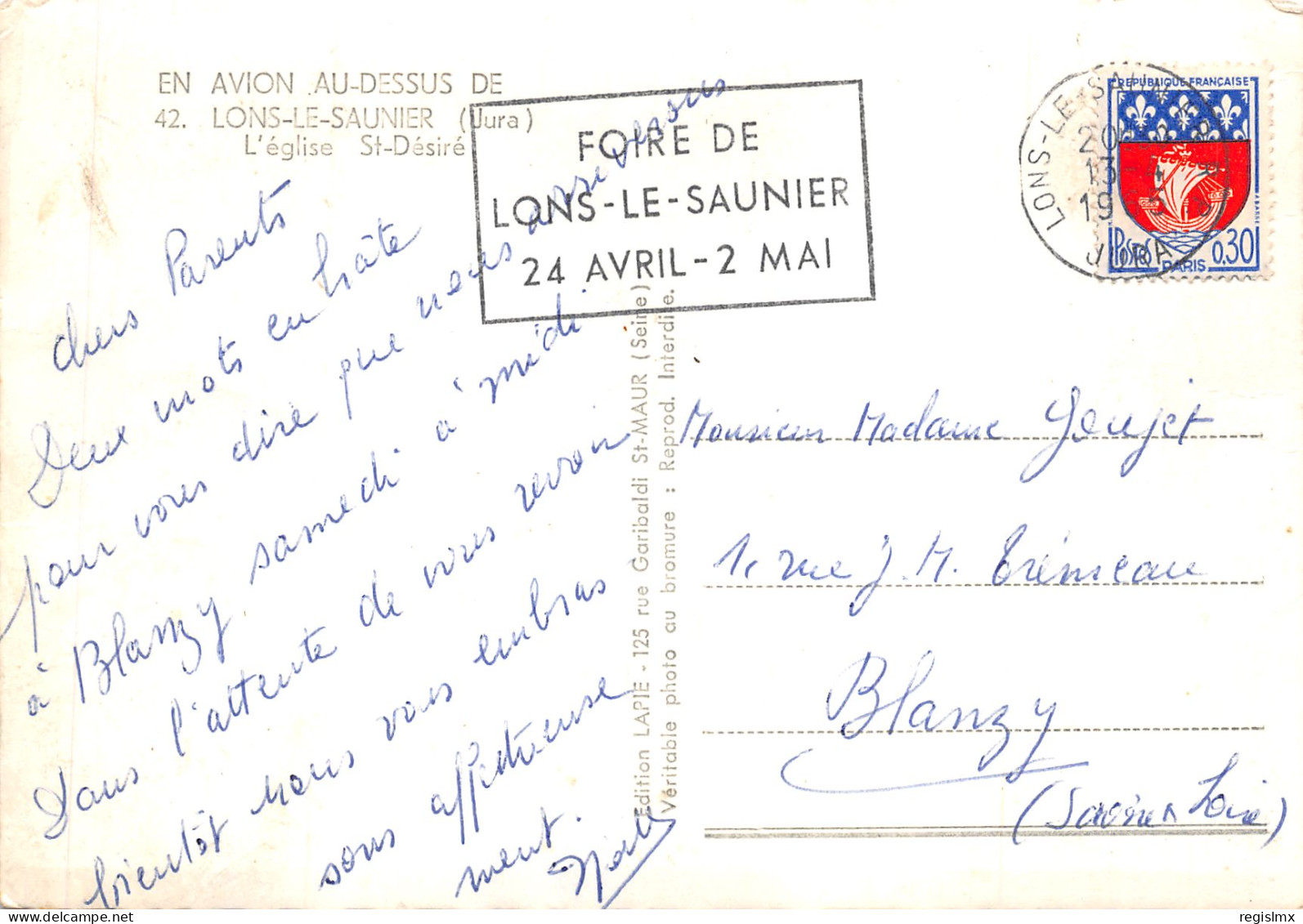 39-LONS LE SAUNIER-N°542-D/0311 - Lons Le Saunier