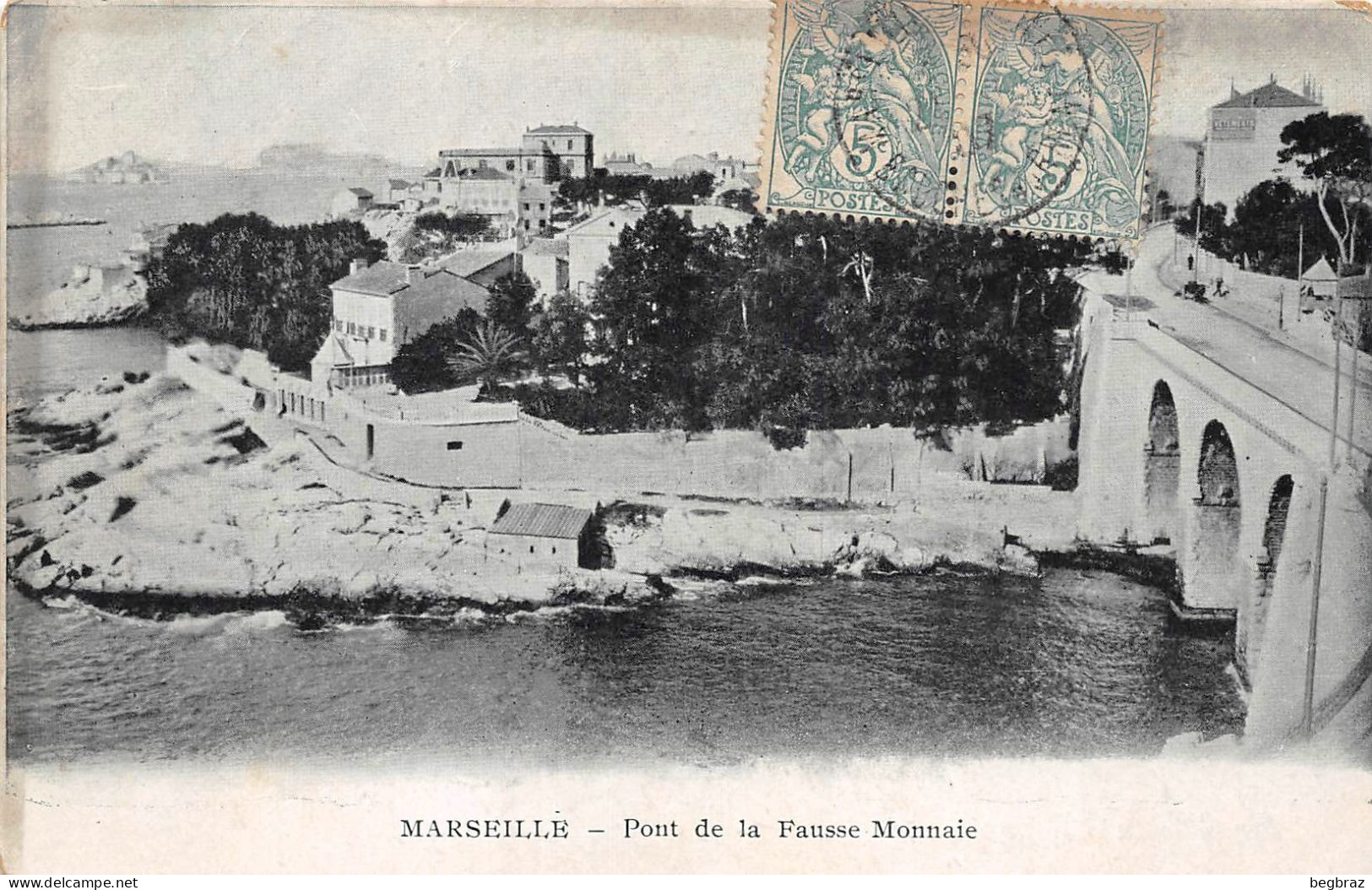 MARSEILLE   PONT DE LA FAUSSE MONNAIE - Non Classés