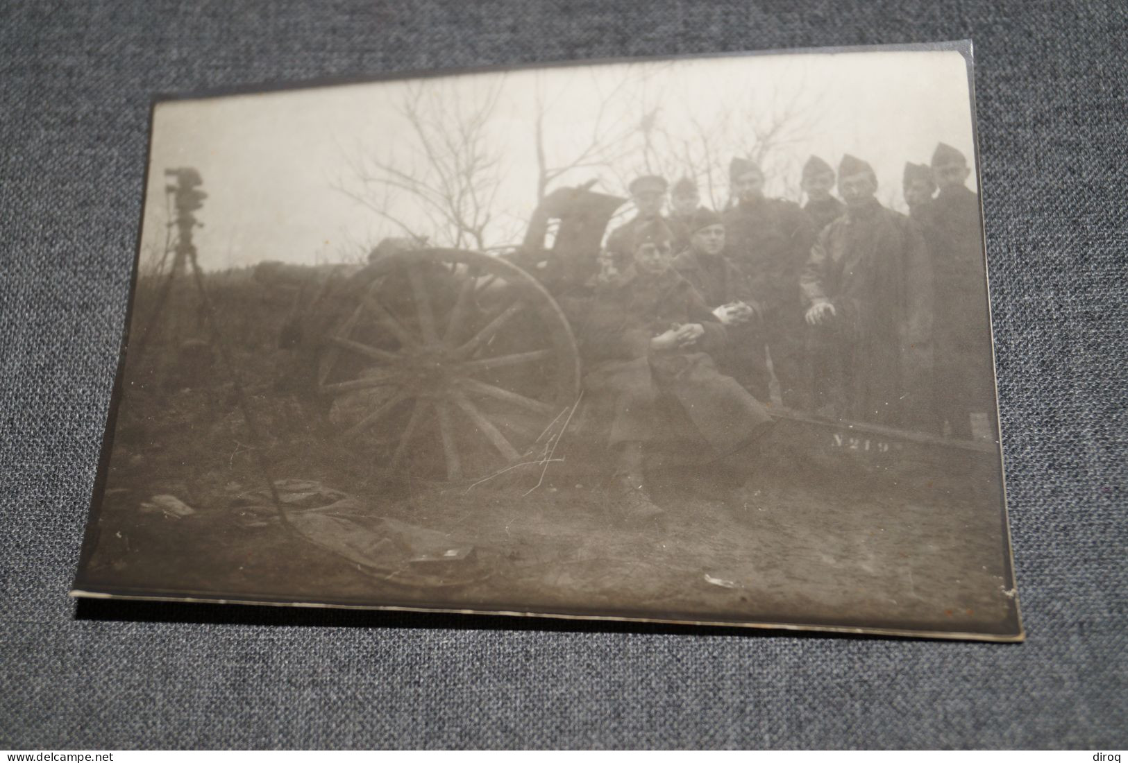 Guerre 14-18,belle Ancienne Photo,militaire,canon,11,5 Cm. / 9 Cm. - Guerre, Militaire