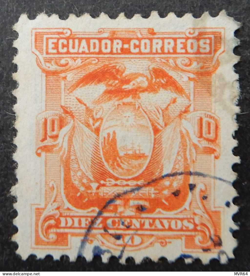 Ecuador 1881 1887 (5) Coat Of Arms - Ecuador