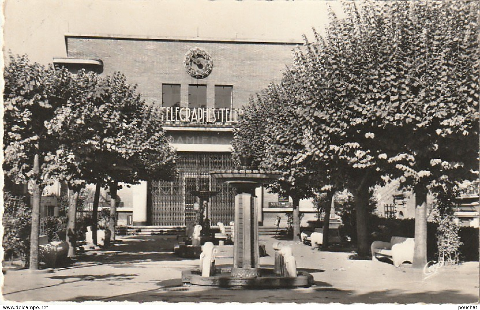 ALnw 12-(09) PAMIERS - LE SQUARE ET LA POSTE - 2 SCANS - Pamiers