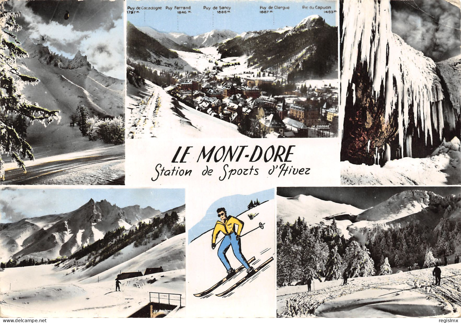 63-LE MONT DORE-N°544-D/0135 - Le Mont Dore