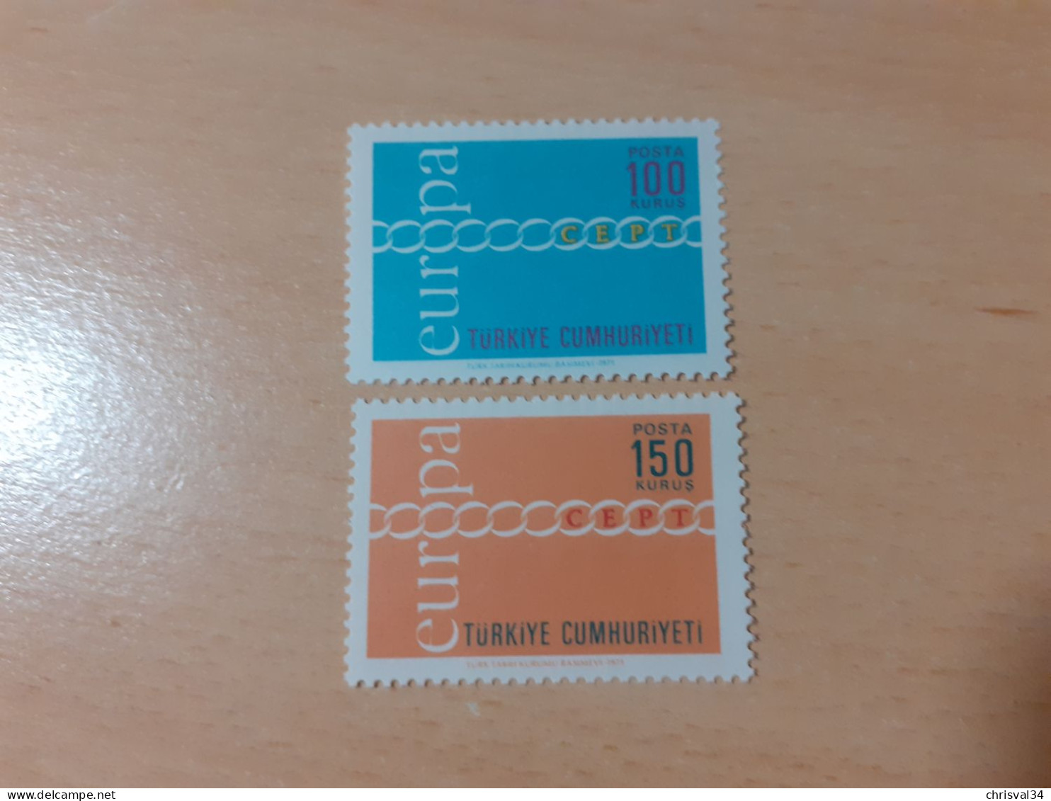 TIMBRES     TURQUIE   ANNEE   1971   N  1981  /  1982   COTE  3,10  EUROS   NEUFS  LUXE** - Nuevos