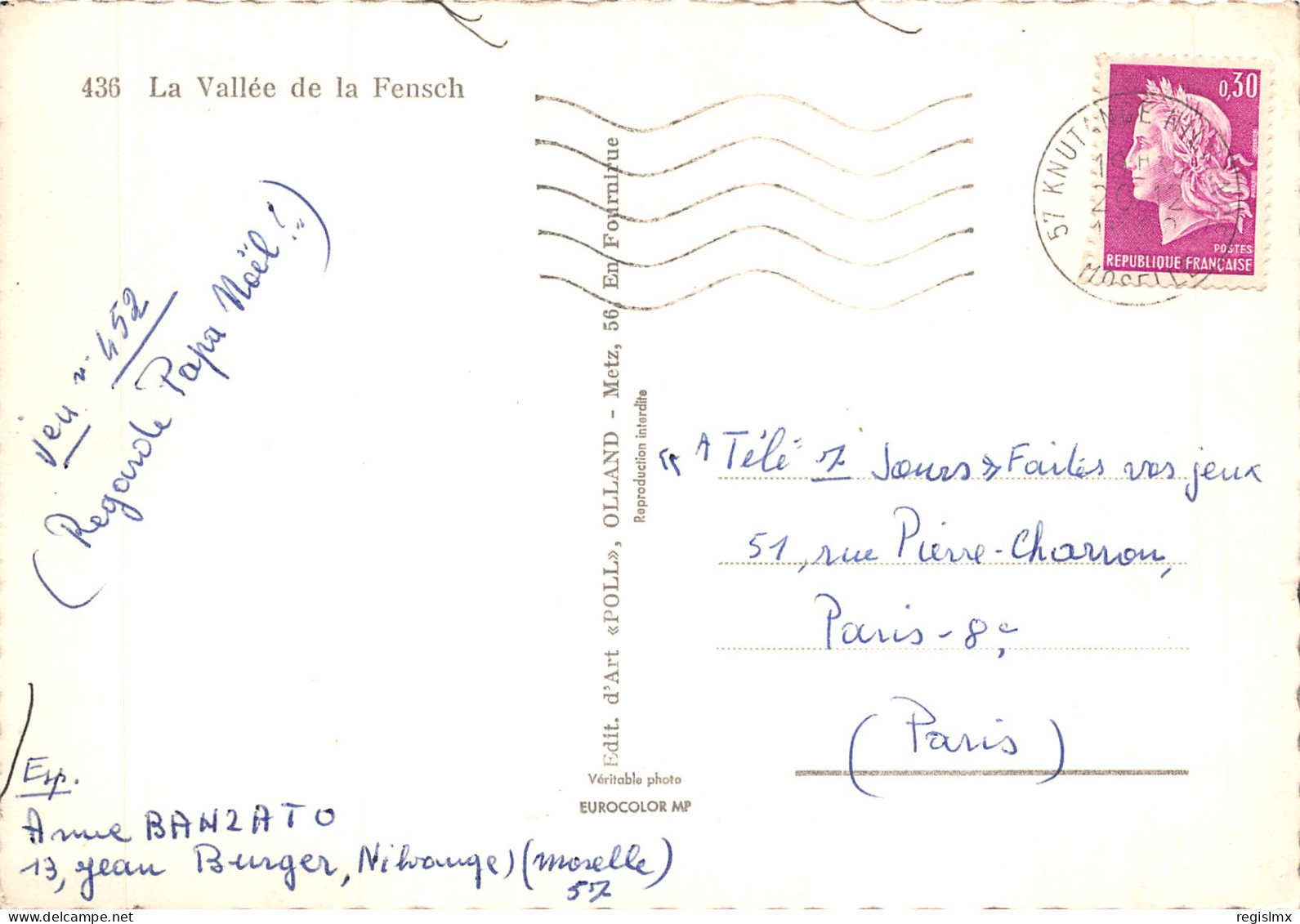 57-PANORAMA DE LA VALLEE DE LA FENSCH-N°544-B/0399 - Sonstige & Ohne Zuordnung