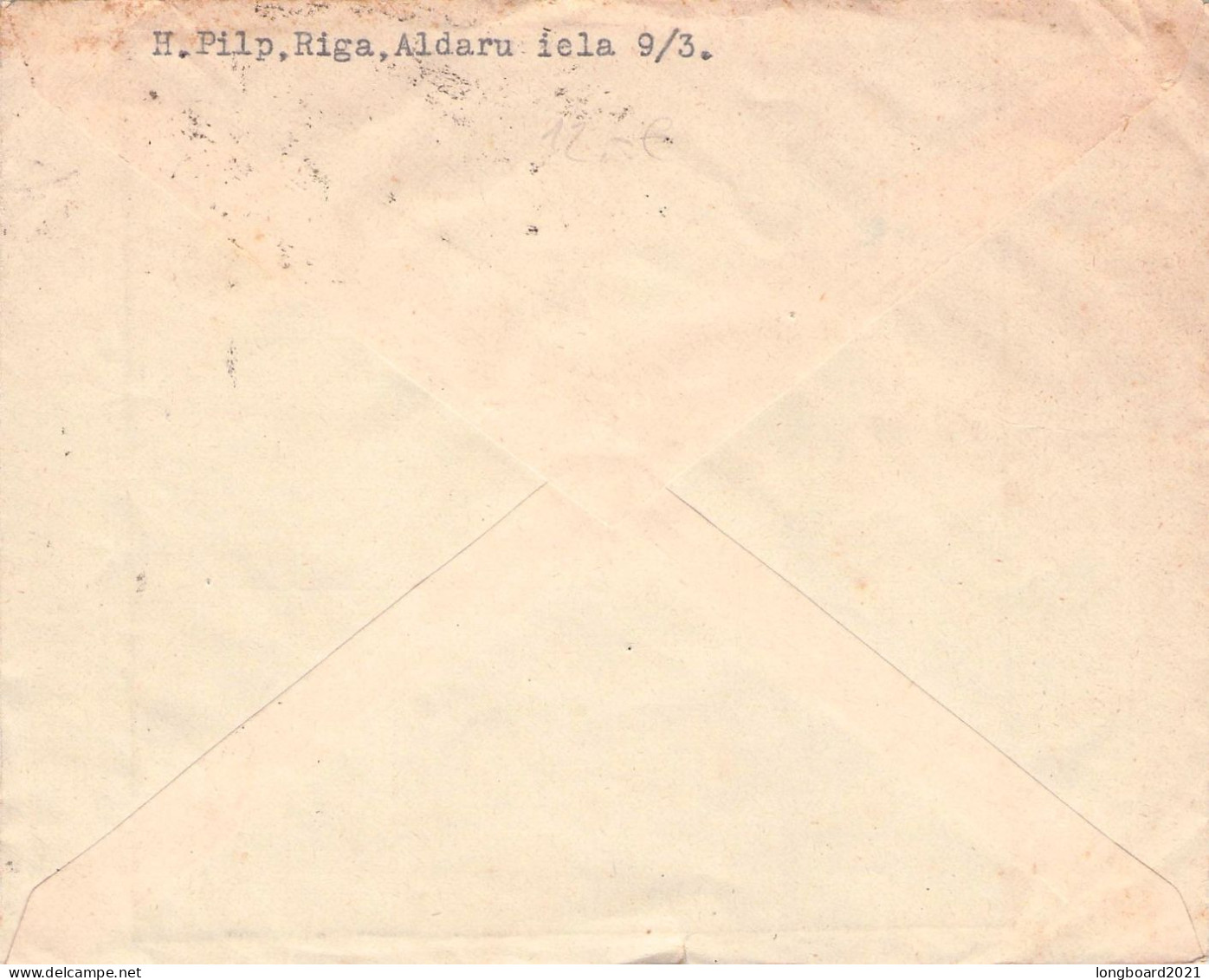 LATVIA - MAIL 1932 RIGA - HAMELN/DE / 7023 - Lettonia