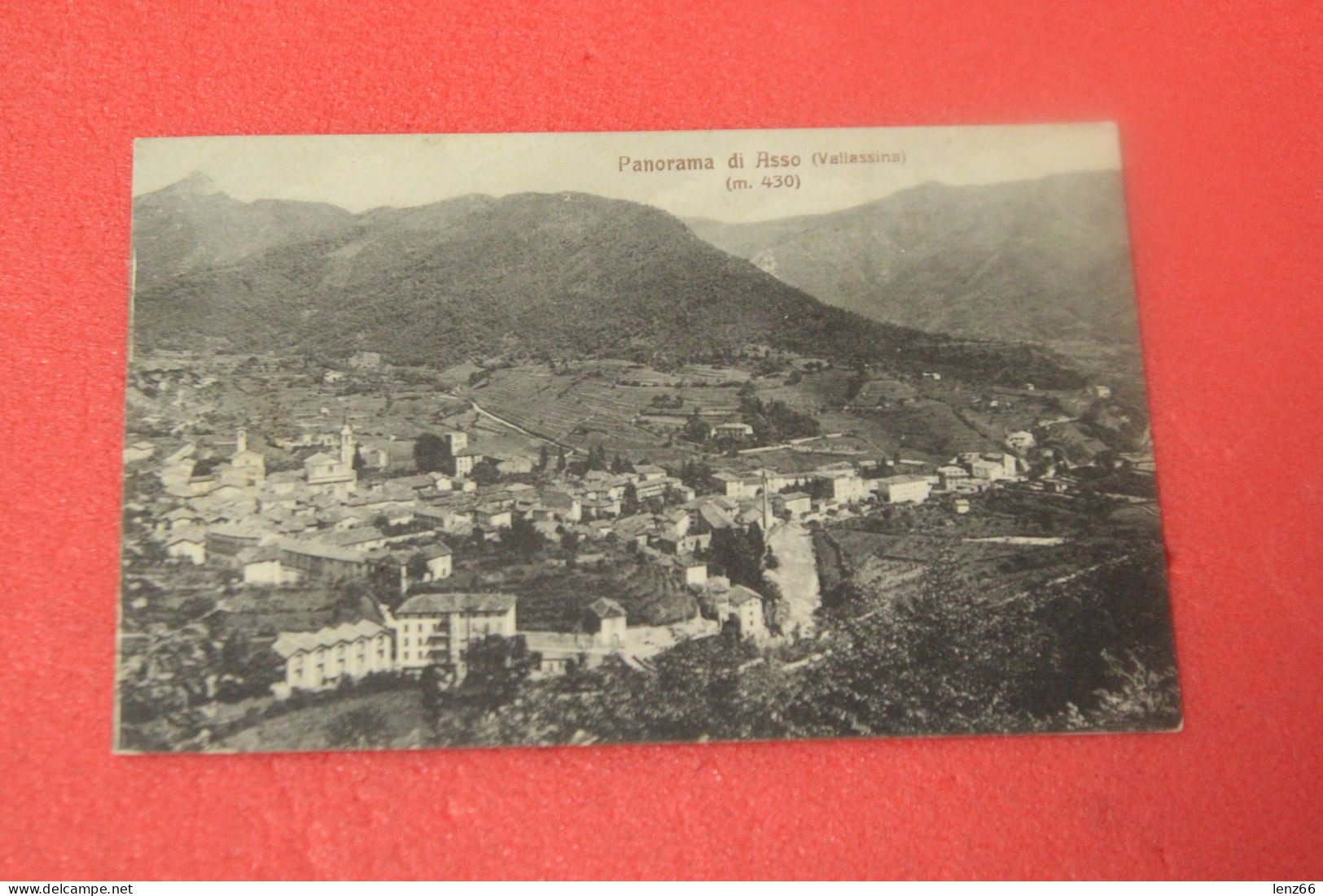 Lago Di Como Asso Bella Veduta 1911 Ed. Gatti - Como