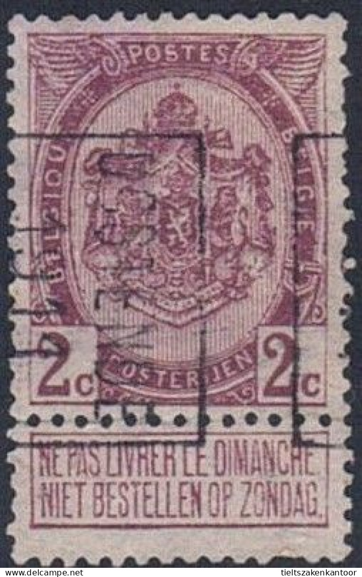 OCVB  1722 B     OOSTENDE 1911 - Rollo De Sellos 1910-19