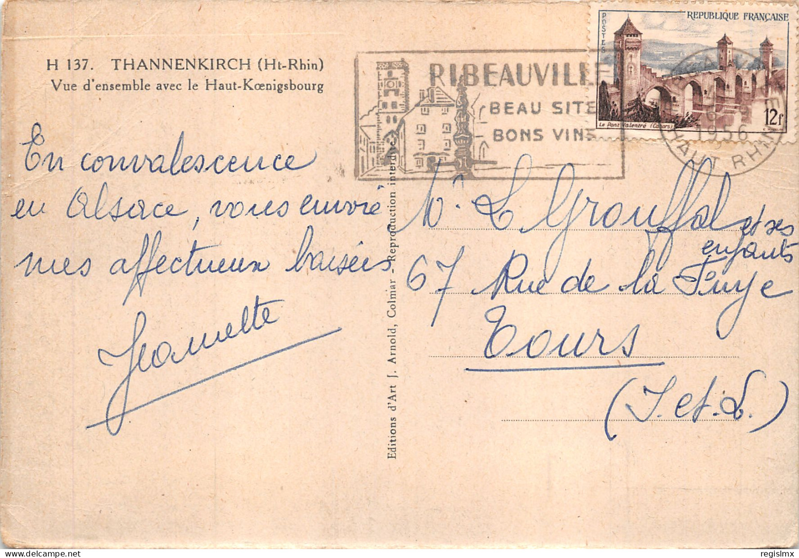 68-THANNENKIRCH-N°545-B/0395 - Other & Unclassified