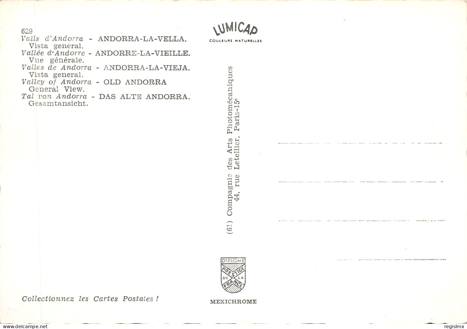 66-ANDORRE LA VIEILLE-N°545-A/0393 - Other & Unclassified