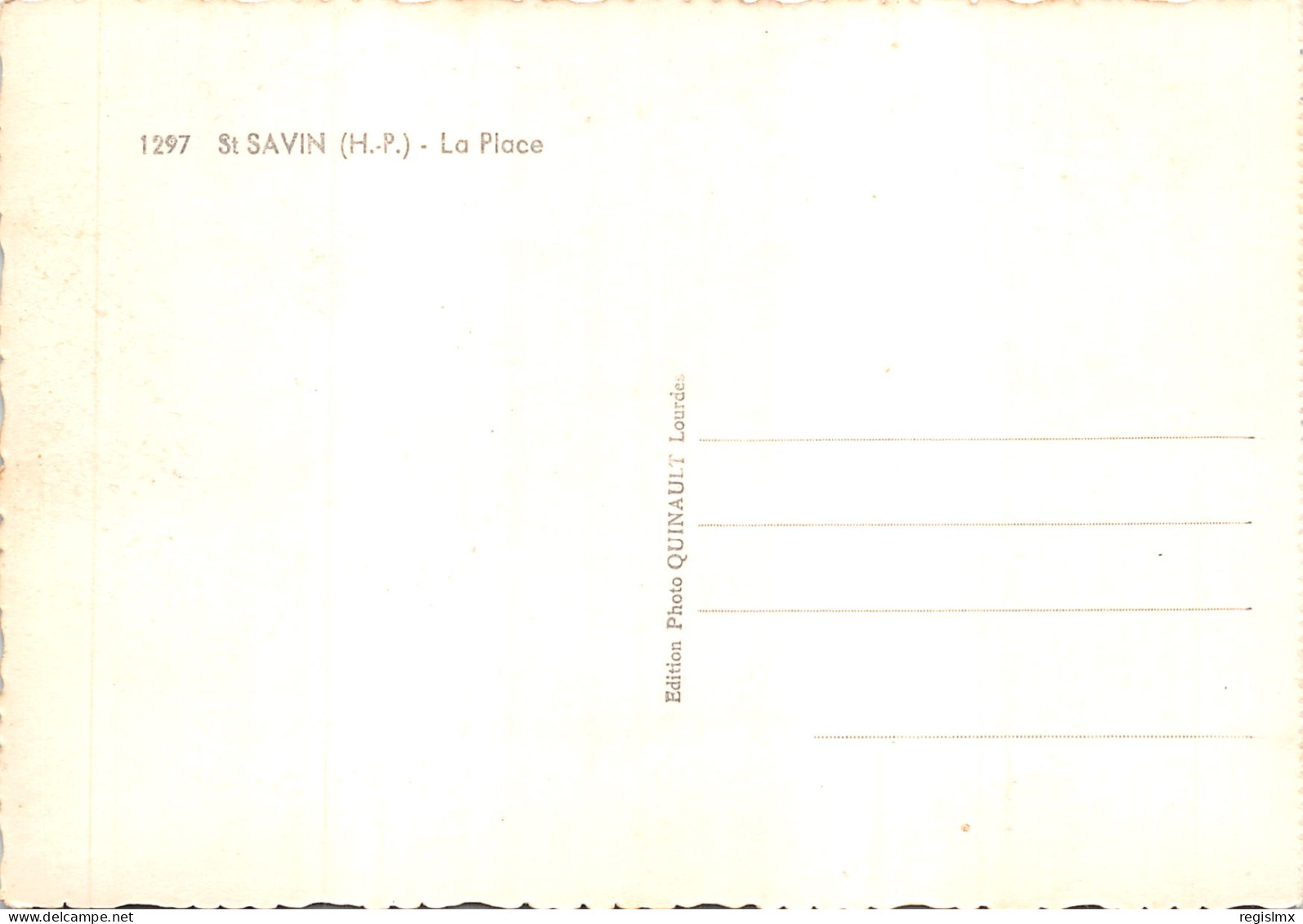 65-SAINT SAVIN-N°545-A/0303 - Sonstige & Ohne Zuordnung