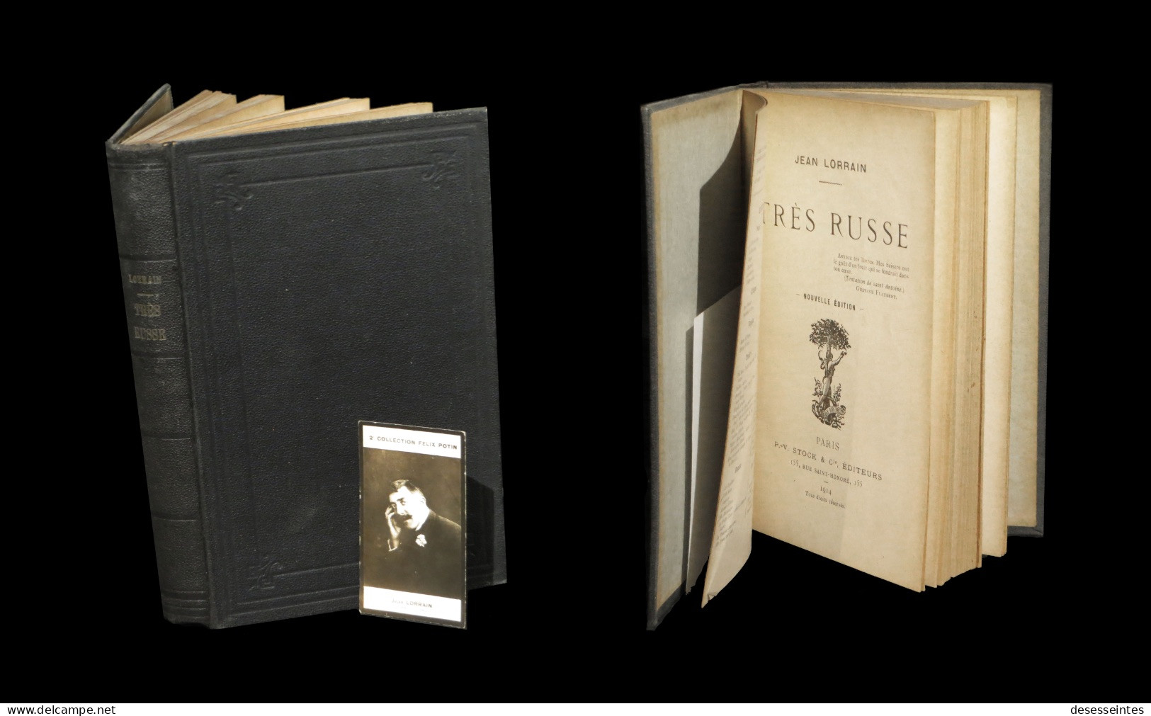 [DECADENTISME Guy De MAUPASSANT] LORRAIN (Jean) - Très Russe. - 1901-1940