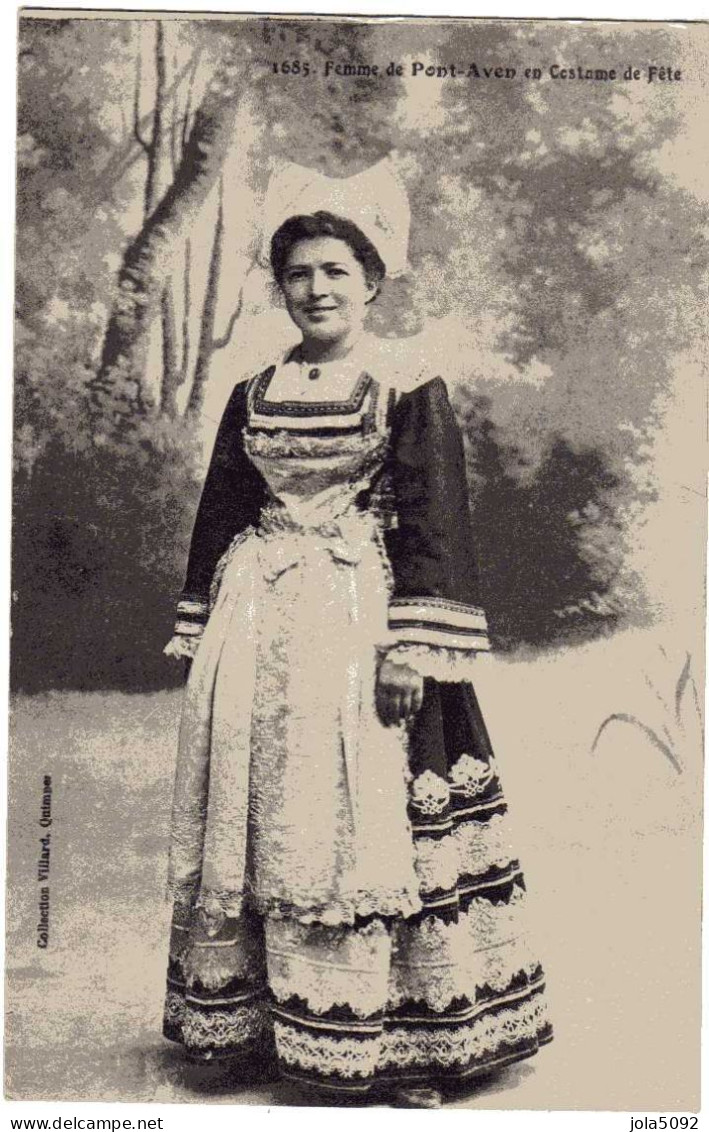 29 / Femme De PONT-AVEN En Costume De Fête - Pont Aven