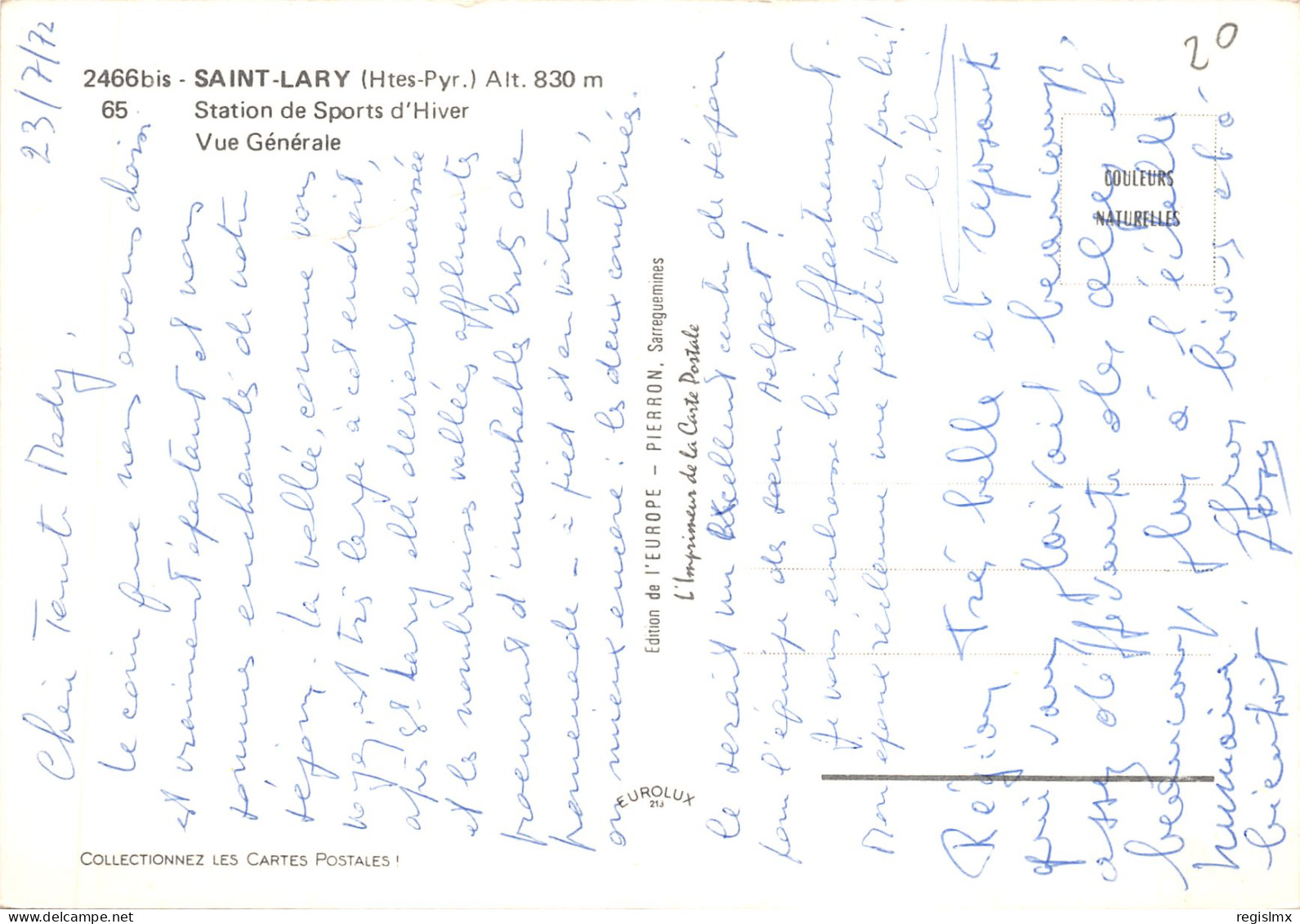 65-SAINT LARY-N°545-A/0239 - Other & Unclassified