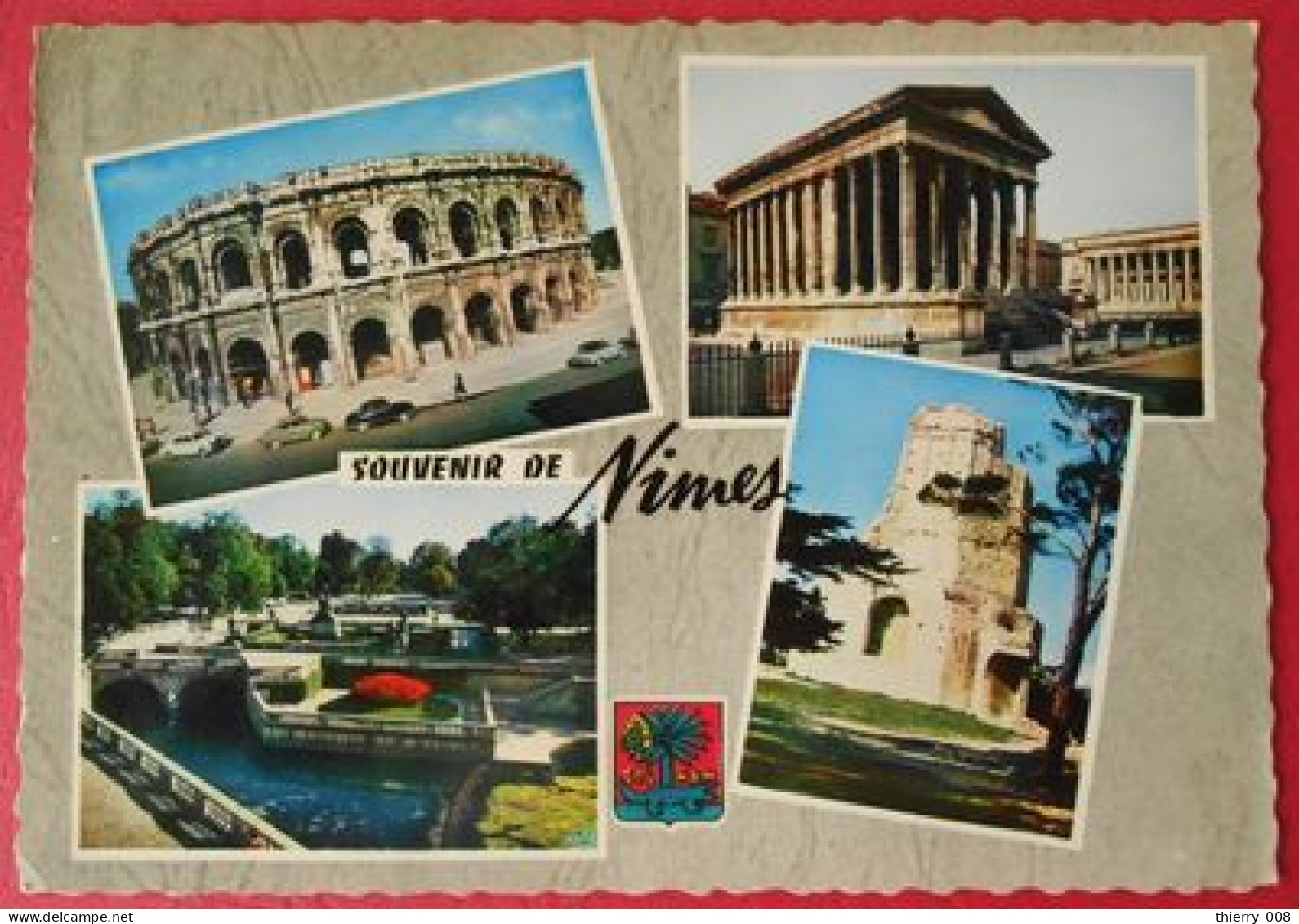 F104  Carte Postale  Nimes Gard Vues Diverses - Nîmes