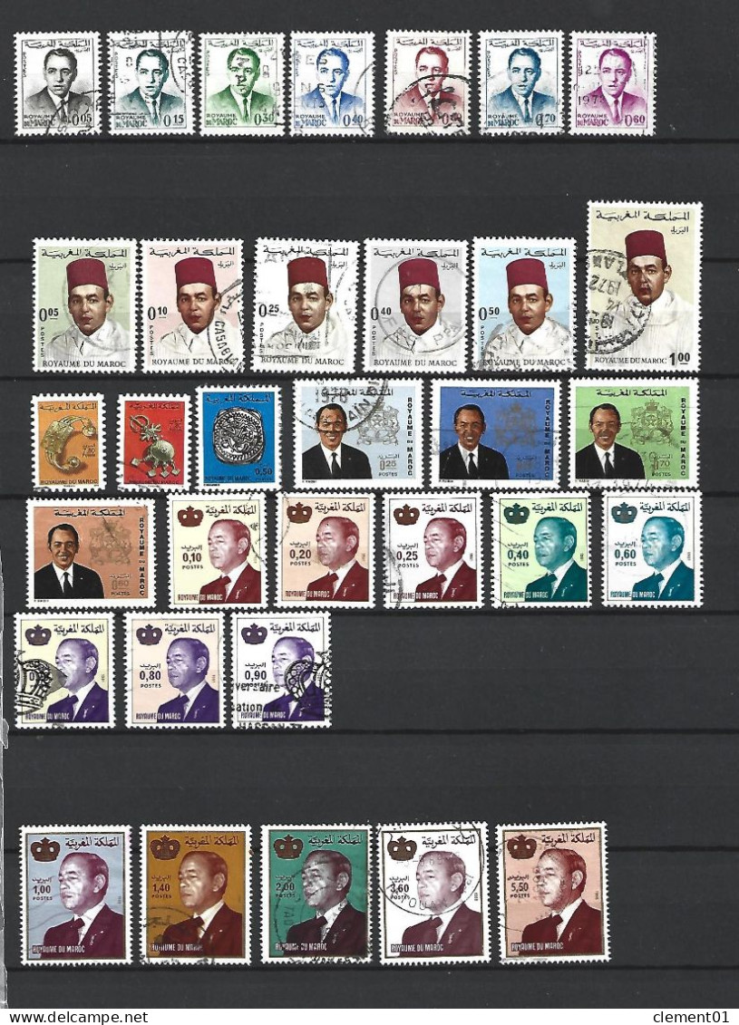 Collection Maroc Oblitéré - Marruecos (1956-...)