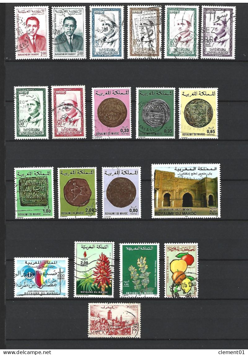 Collection Maroc Oblitéré - Maroc (1956-...)