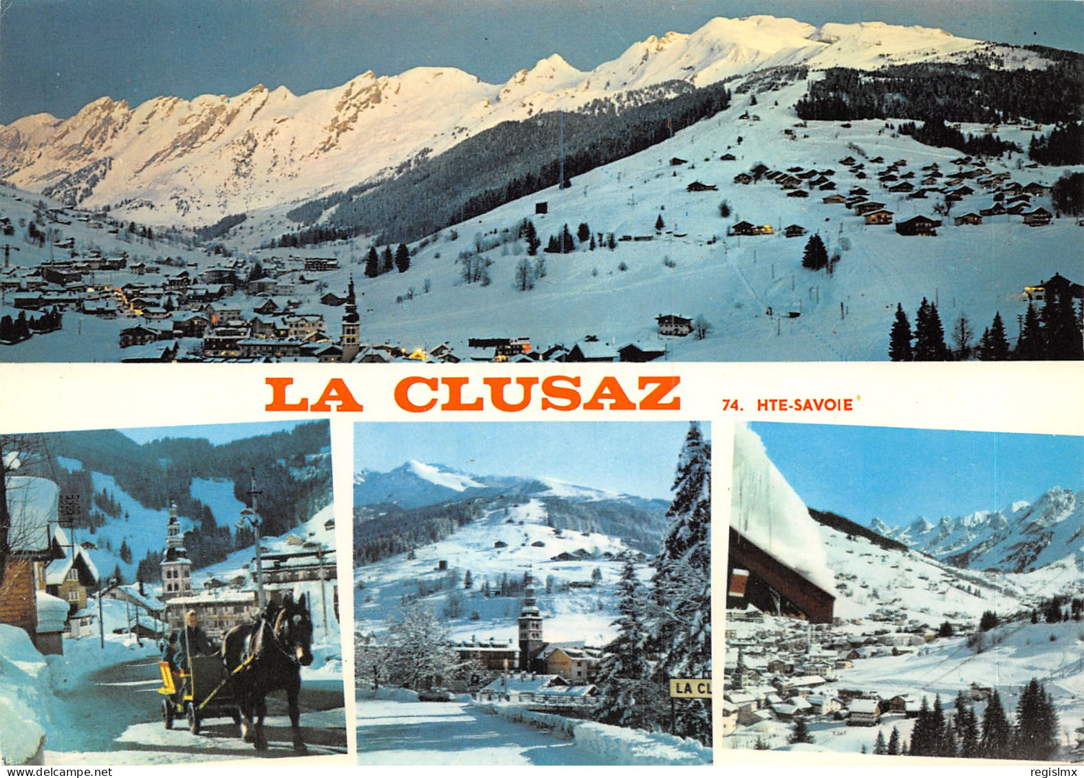 74-LA CLUSAZ-N°546-C/0011 - La Clusaz