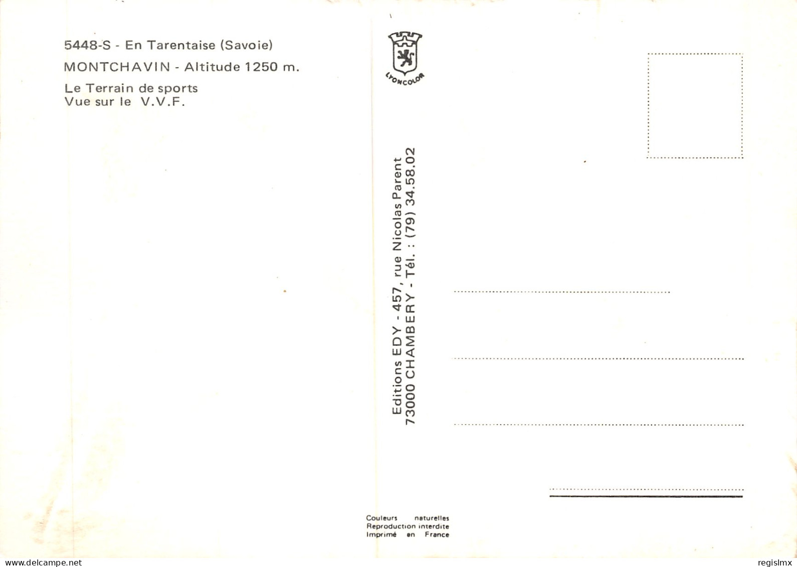 73-MONTCHAVIN-N°546-B/0159 - Other & Unclassified