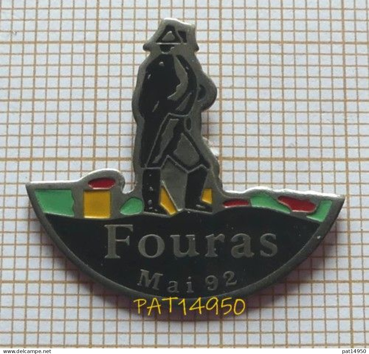 PAT14950 NAPOLEON FOURAS MAI 92 ILE D'AIX Dpt 17 CHARENTE MARITIME - Beroemde Personen