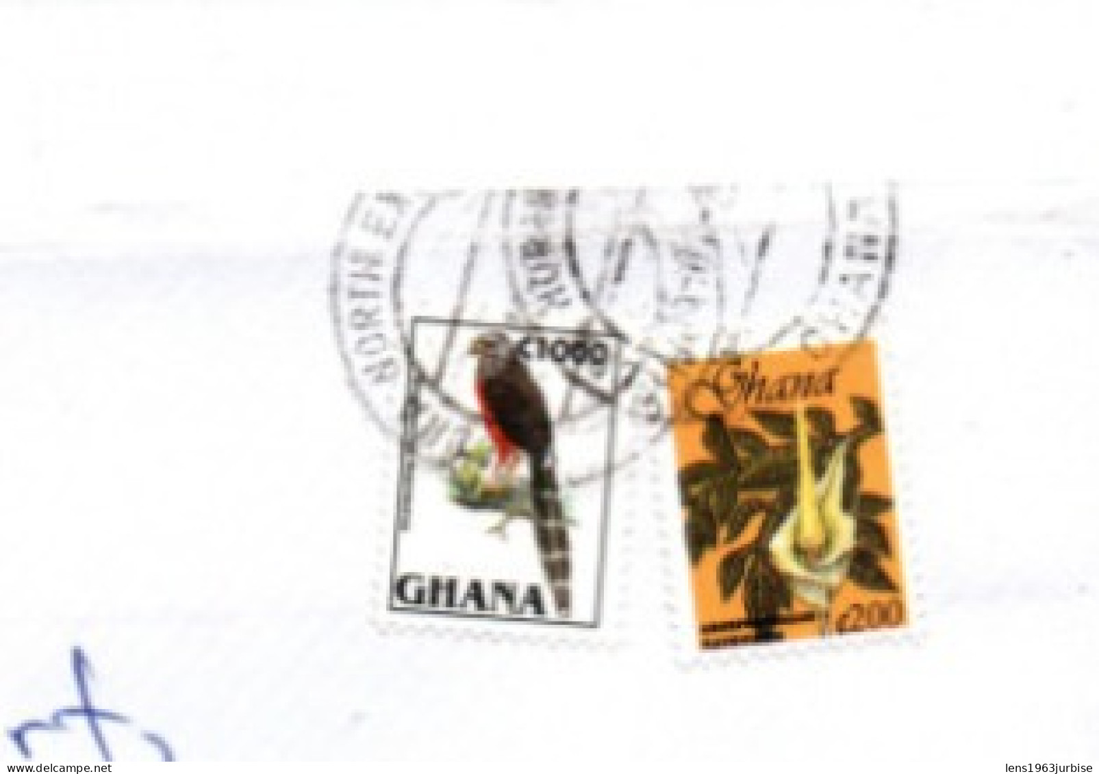 Timbre Avec Enveloppe - Ghana (1957-...)