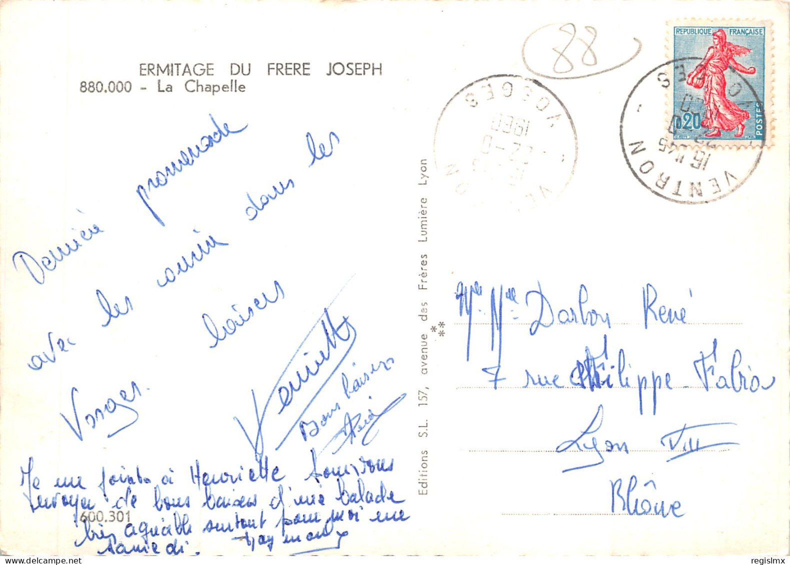 88-ERMITAGE DU FRERE JOSEPH-N°548-A/0173 - Other & Unclassified