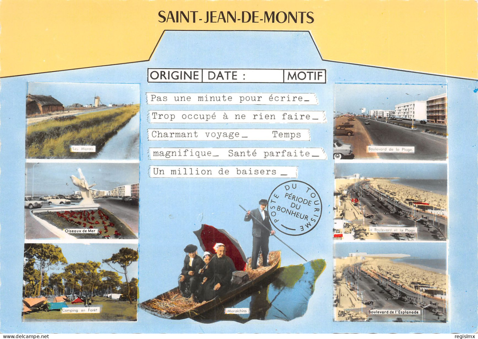 85-SAINT JEAN DE MONTS-N°547-D/0137 - Saint Jean De Monts