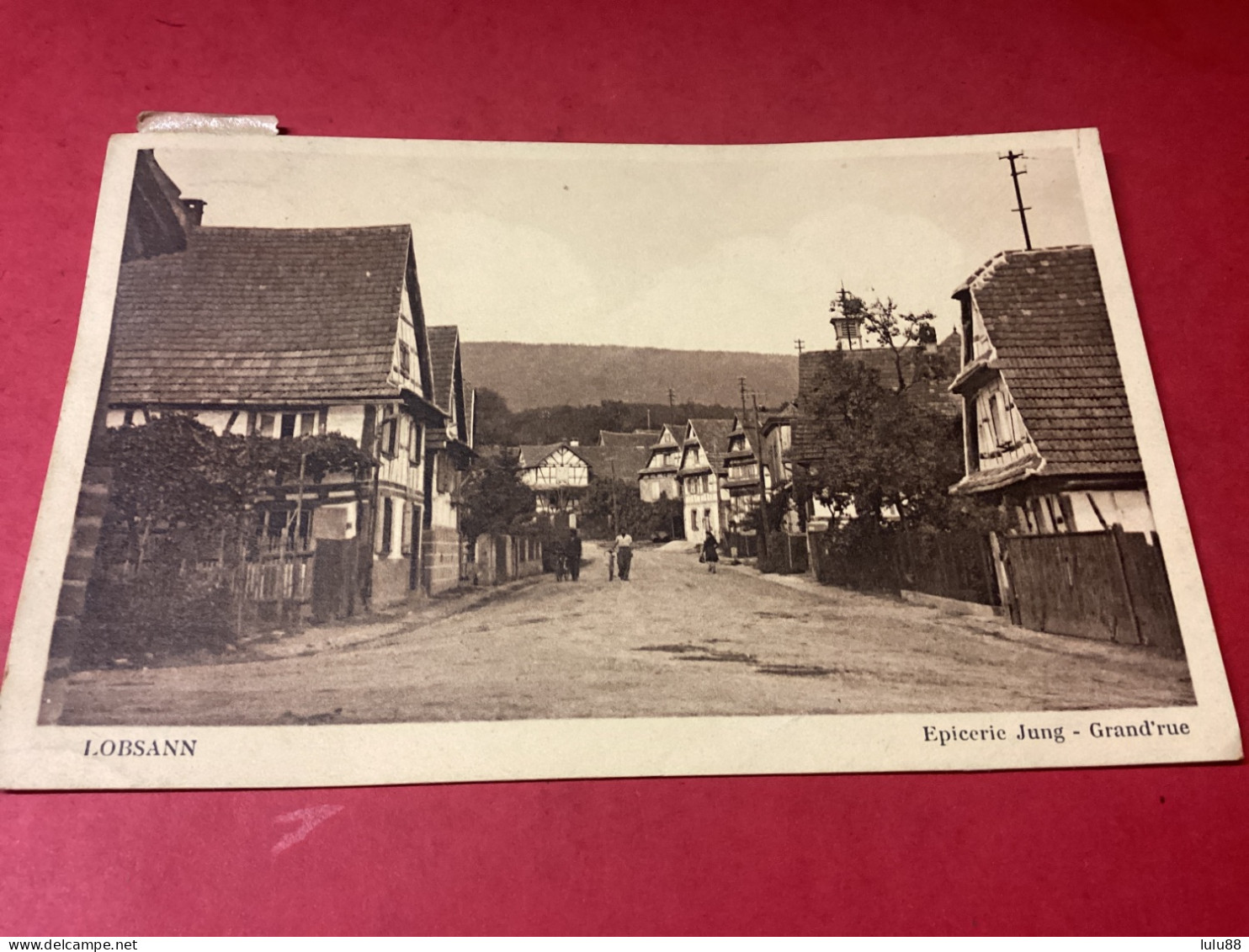 LOBSANN. Grande Rue. Épicerie JUNG - Sonstige & Ohne Zuordnung