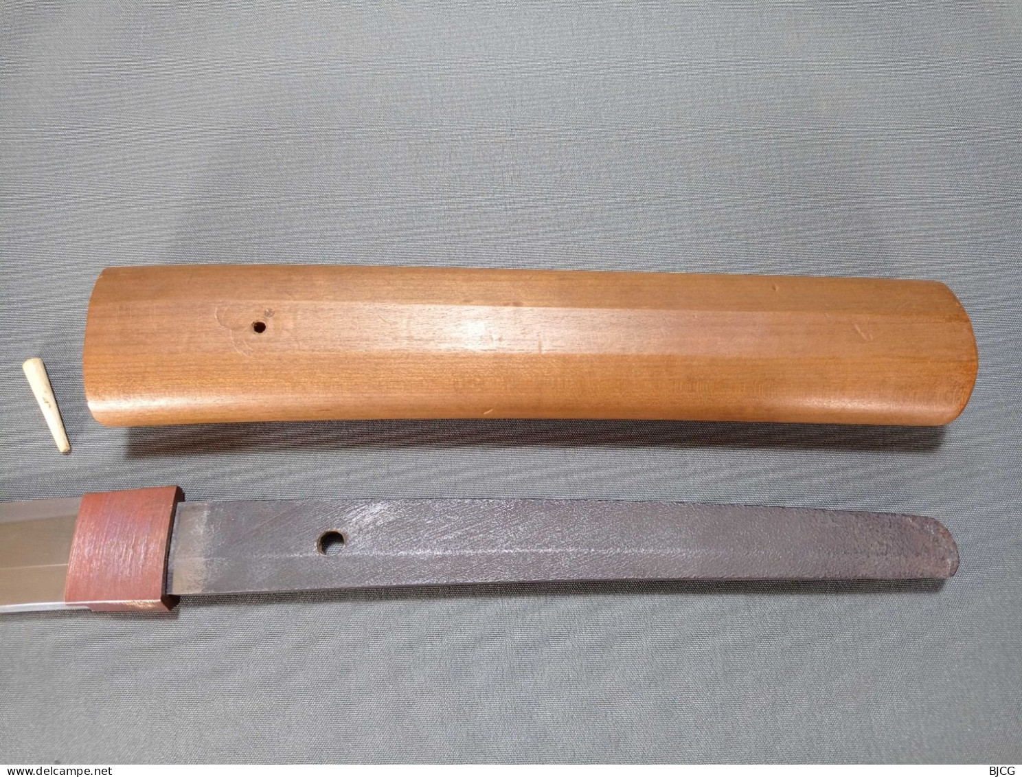 Katana Shin Gunto - Signé Ishido Teruhide Saku, Japon Vers 1940 - TBE - Blankwaffen