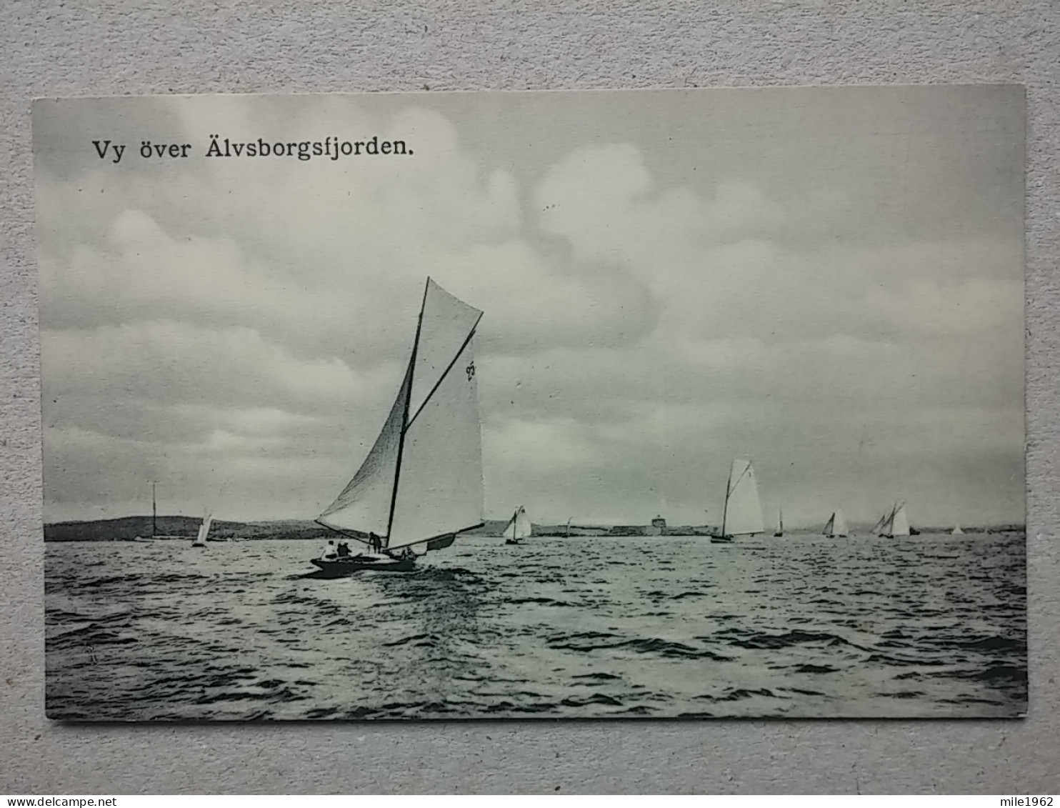 KOV 536-15 - SWEDEN, ALVSBORGSFJORDEN, FEGATTE, REGATTA - Suède