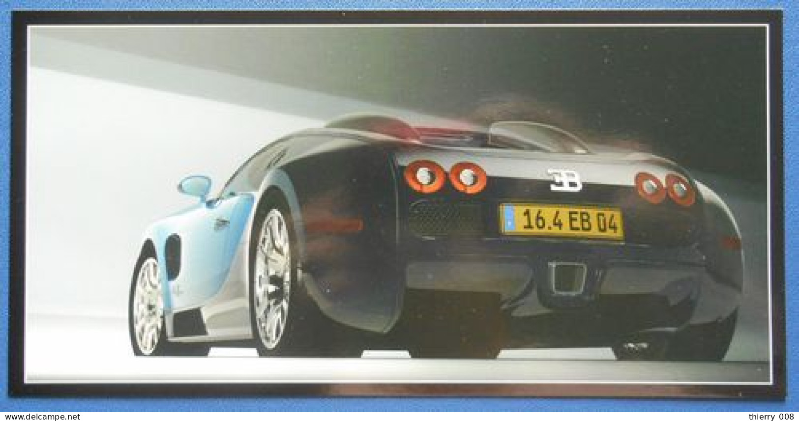 F88 Carte Postale La Bugatti Veyron Cité National Collection Schlumpf Mulhouse - Andere & Zonder Classificatie