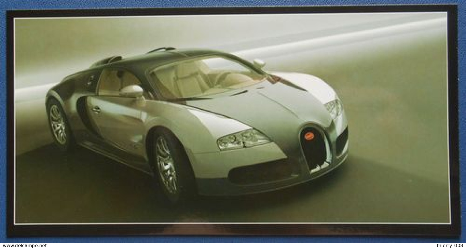 F90 Carte Postale La Bugatti Veyron Cité National Collection Schlumpf Mulhouse - Autres & Non Classés