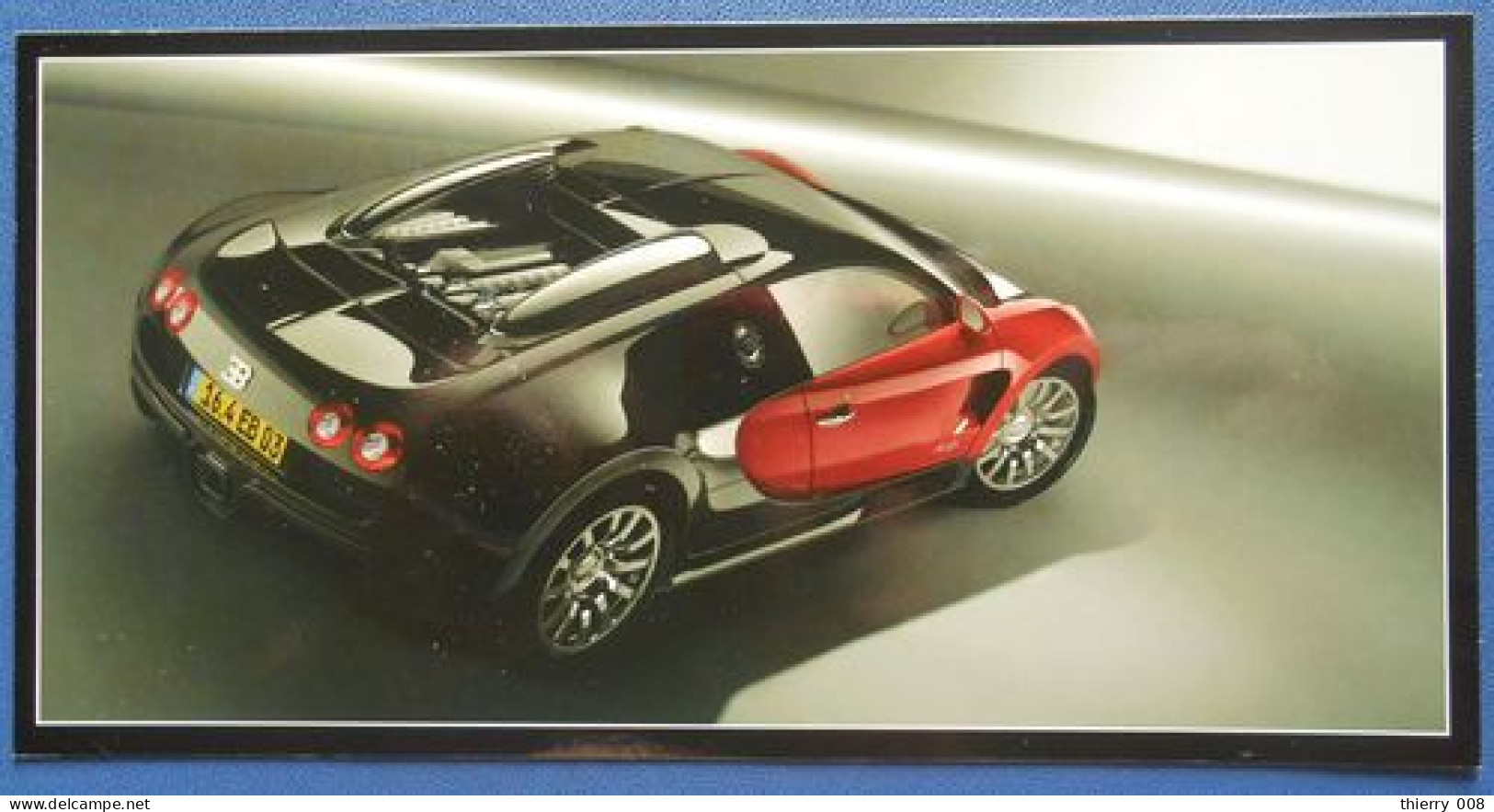 F91 Carte Postale La Bugatti Veyron Cité National Collection Schlumpf Mulhouse - Sonstige & Ohne Zuordnung