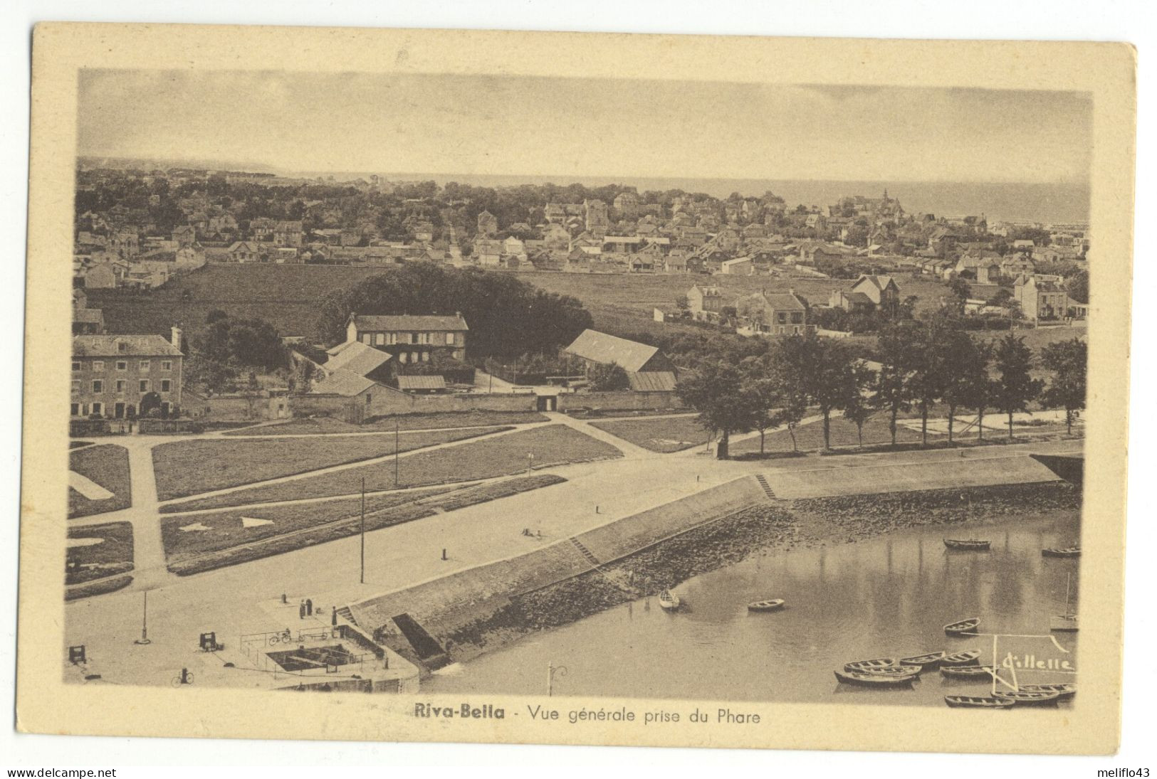 14/ CPA - Riva Bella - Vue Générale Prise Du Phare - Riva Bella