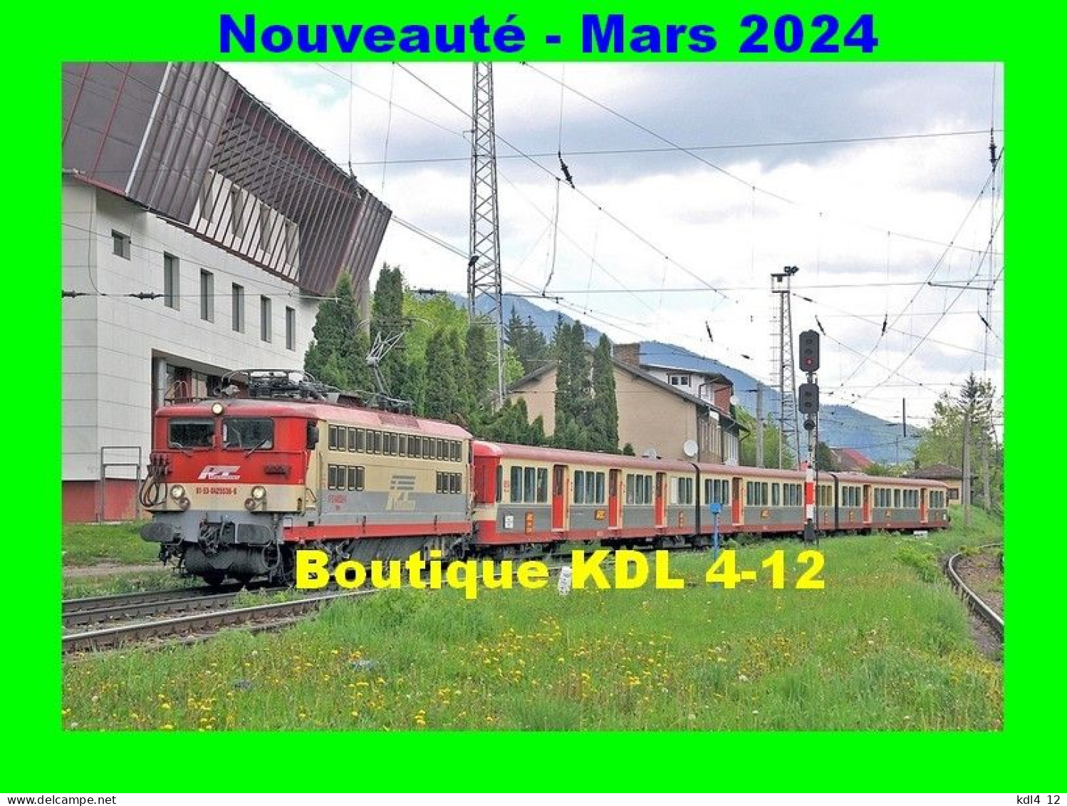 ACACF SF 03 - Train RIO, Loco BB 25536 - PREDEAL - Roumanie - RGT - Treni