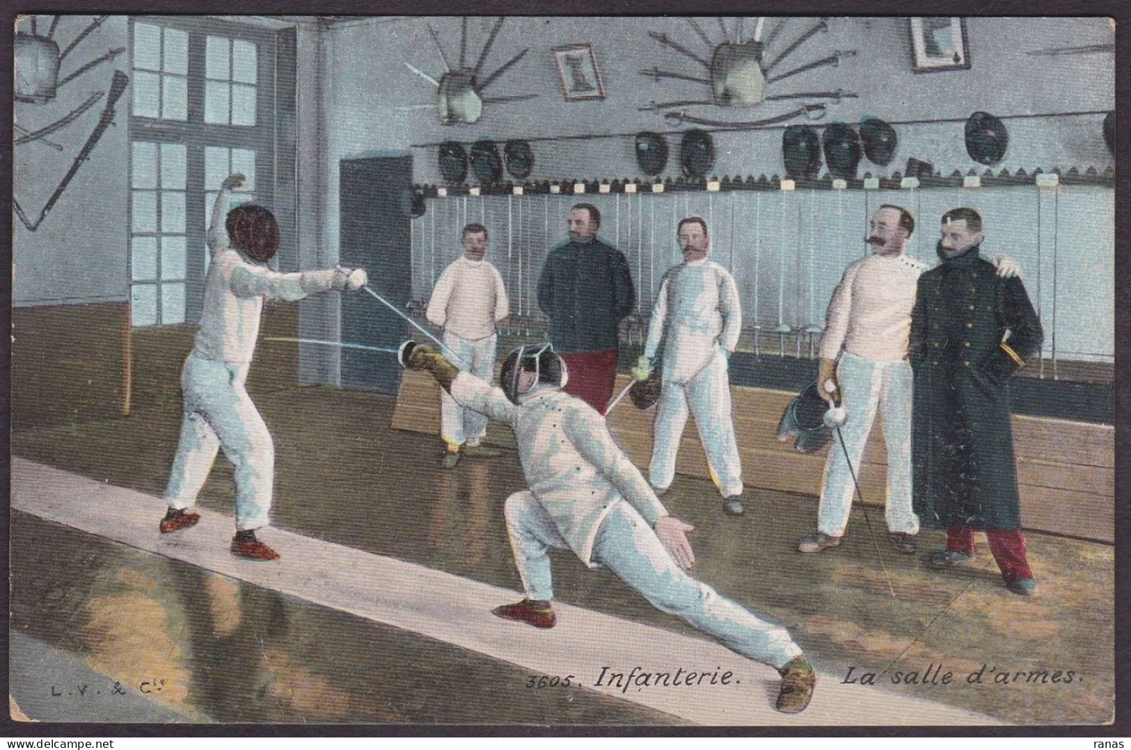 CPA Escrime Fencing Non Circulé - Esgrima