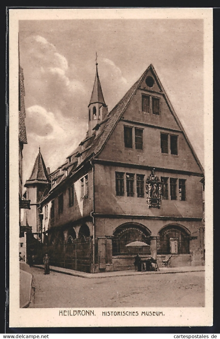 AK Heilbronn, Am Historischen Museum  - Heilbronn