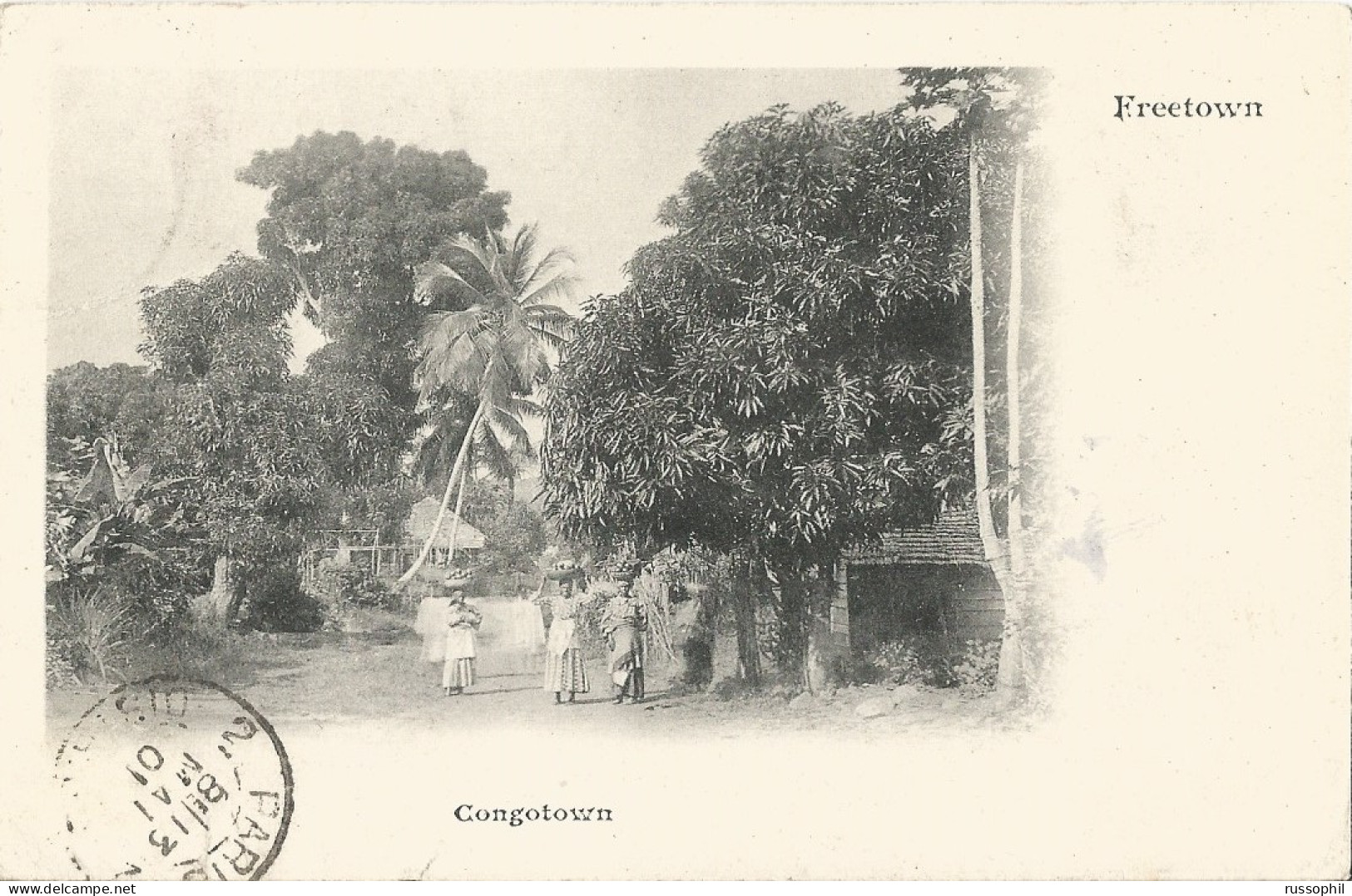 SIERRA LEONE - FREETOWN - CONGO TOWN - 1901 - Sierra Leone