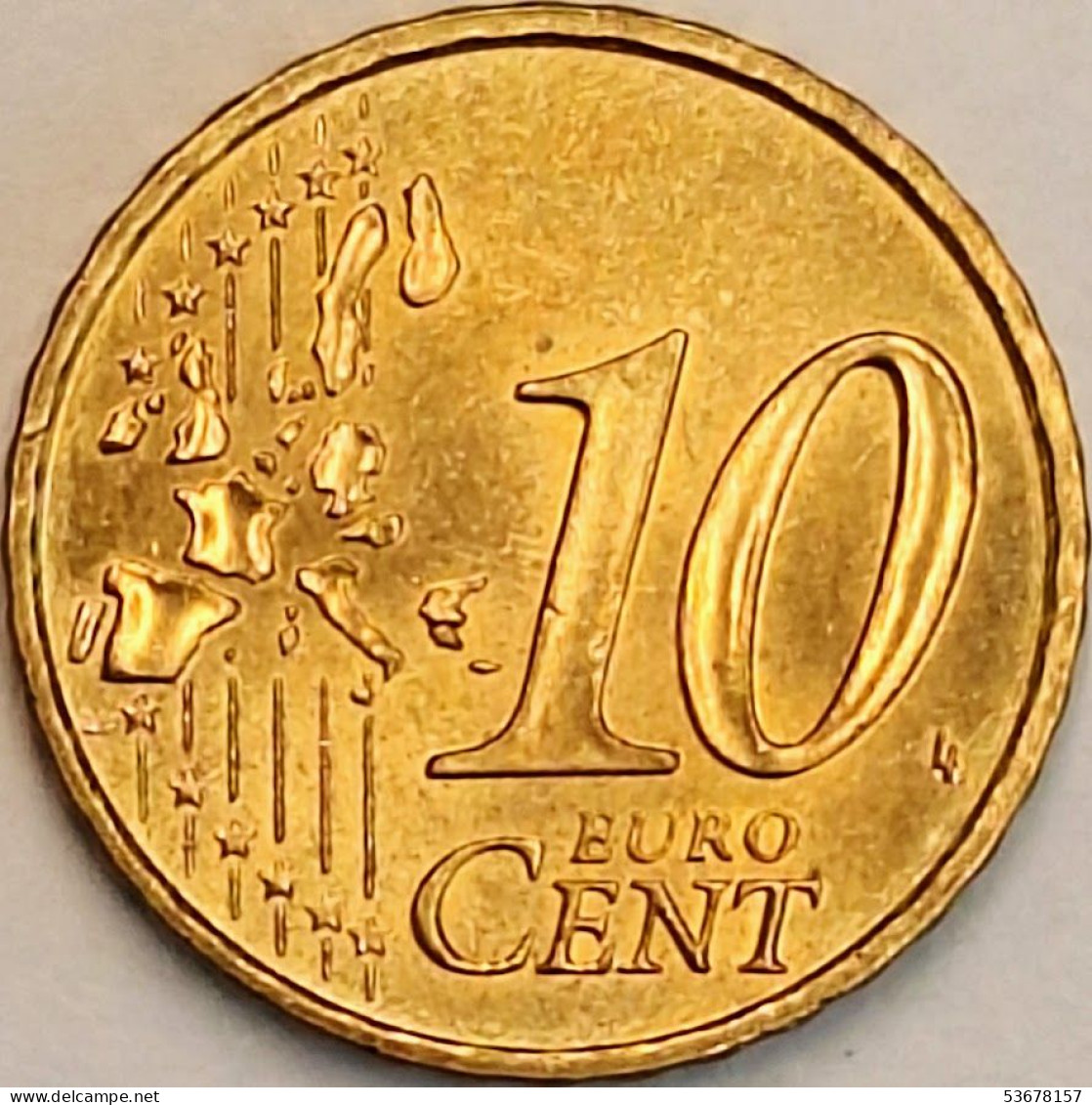 France - 10 Euro Cent 2001, KM# 1285 (#4391) - France