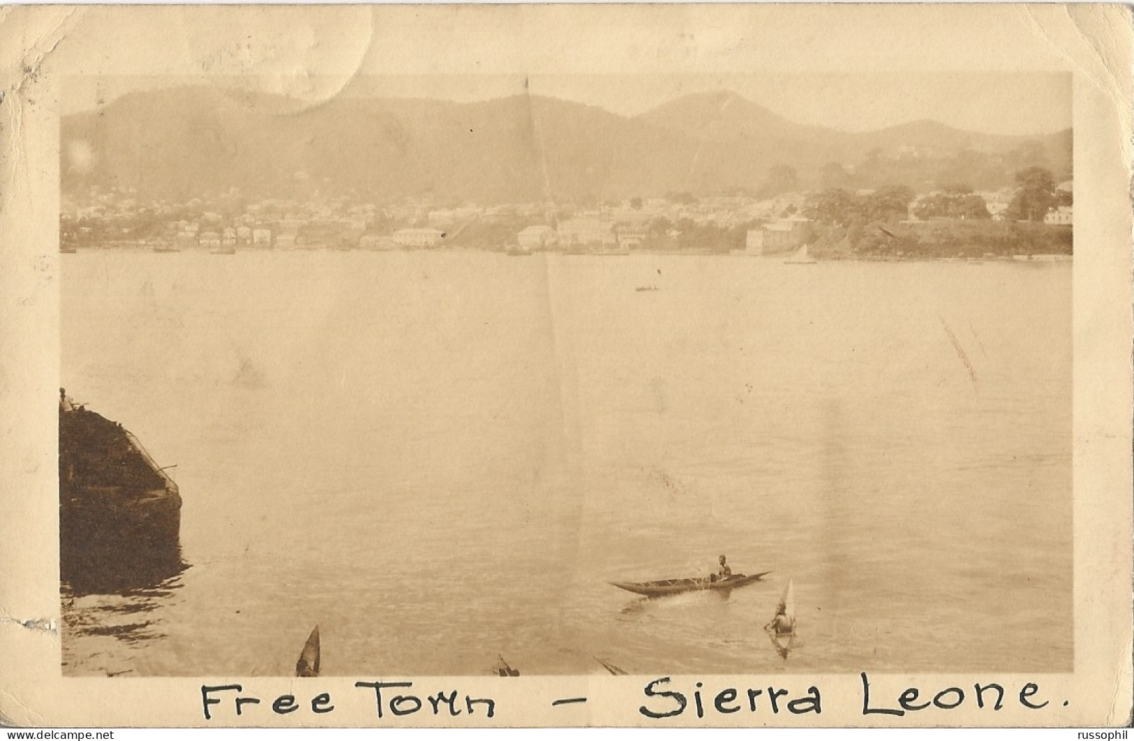 SIERRA LEONE - PHOTOCARD - SEKONDI - STEWART & MC DONNELL - 1924 - Sierra Leona