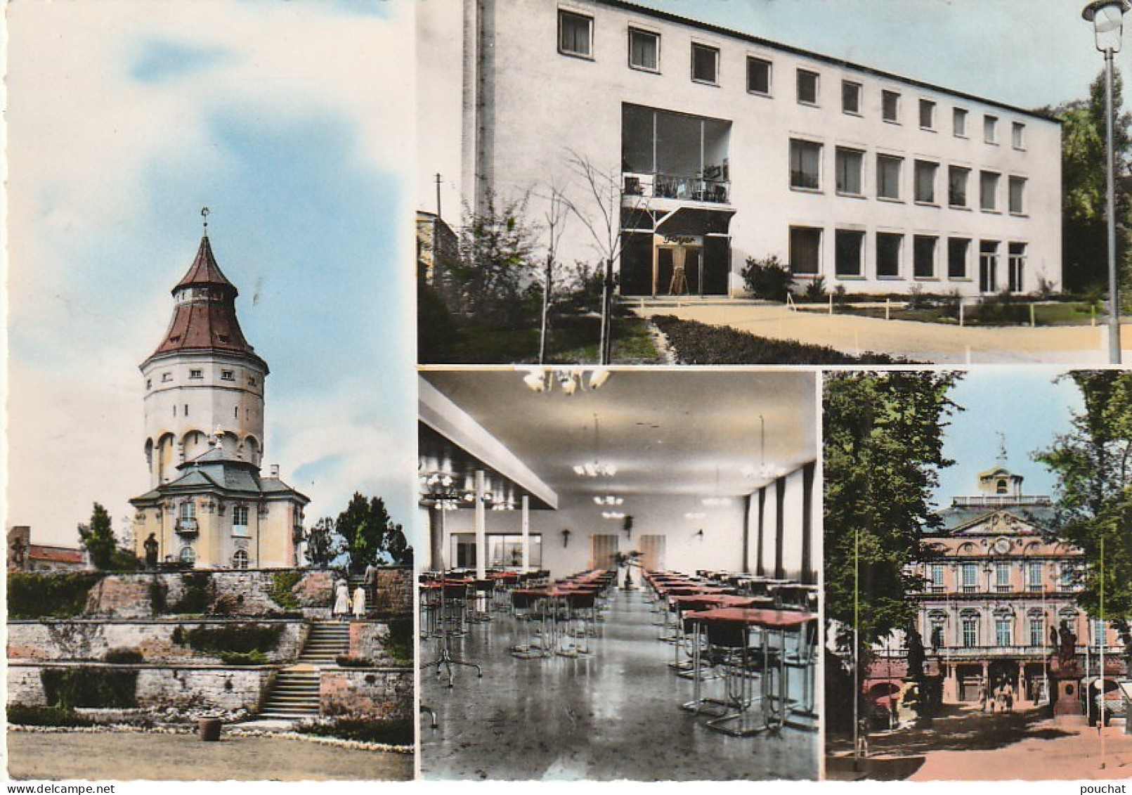 BE 28- RASTATT - FOYER DE LA GARNISON F. F. A. , SALLE A MANGER DU FOYER .... - 2 SCANS - Rastatt