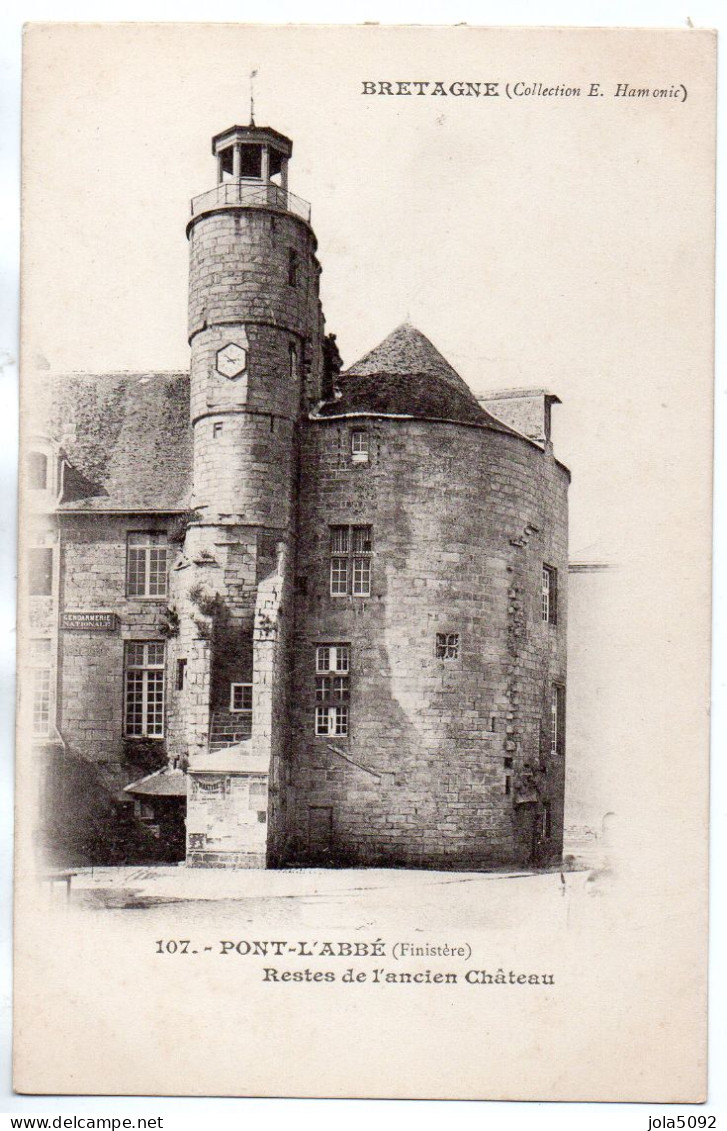 29 / PONT-L'ABBE - Restes De L'Ancien Château - Pont L'Abbe